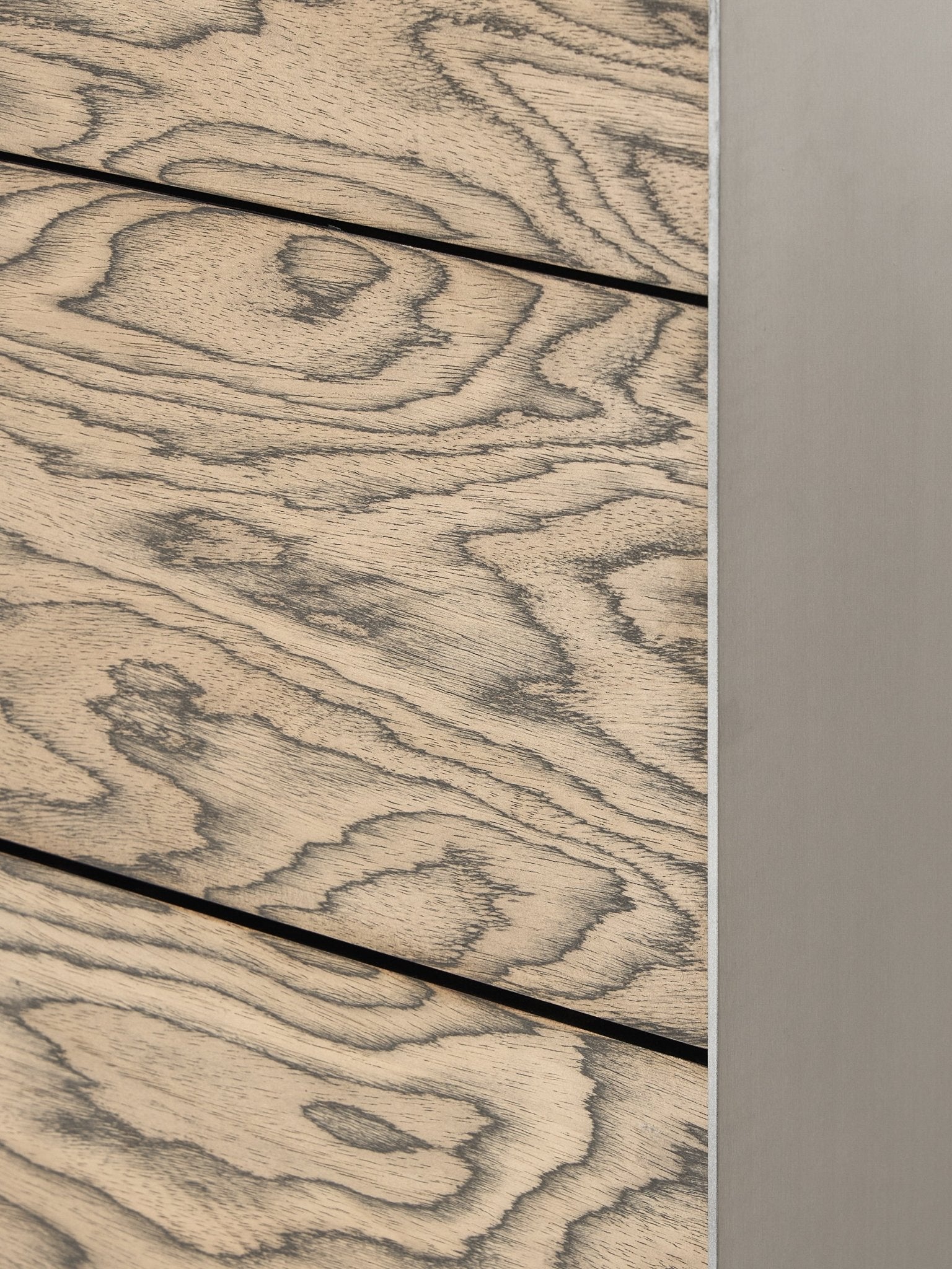 Ako Ahşap ve Metal Dressoir Minimalist Lüks Konsol - Velotti