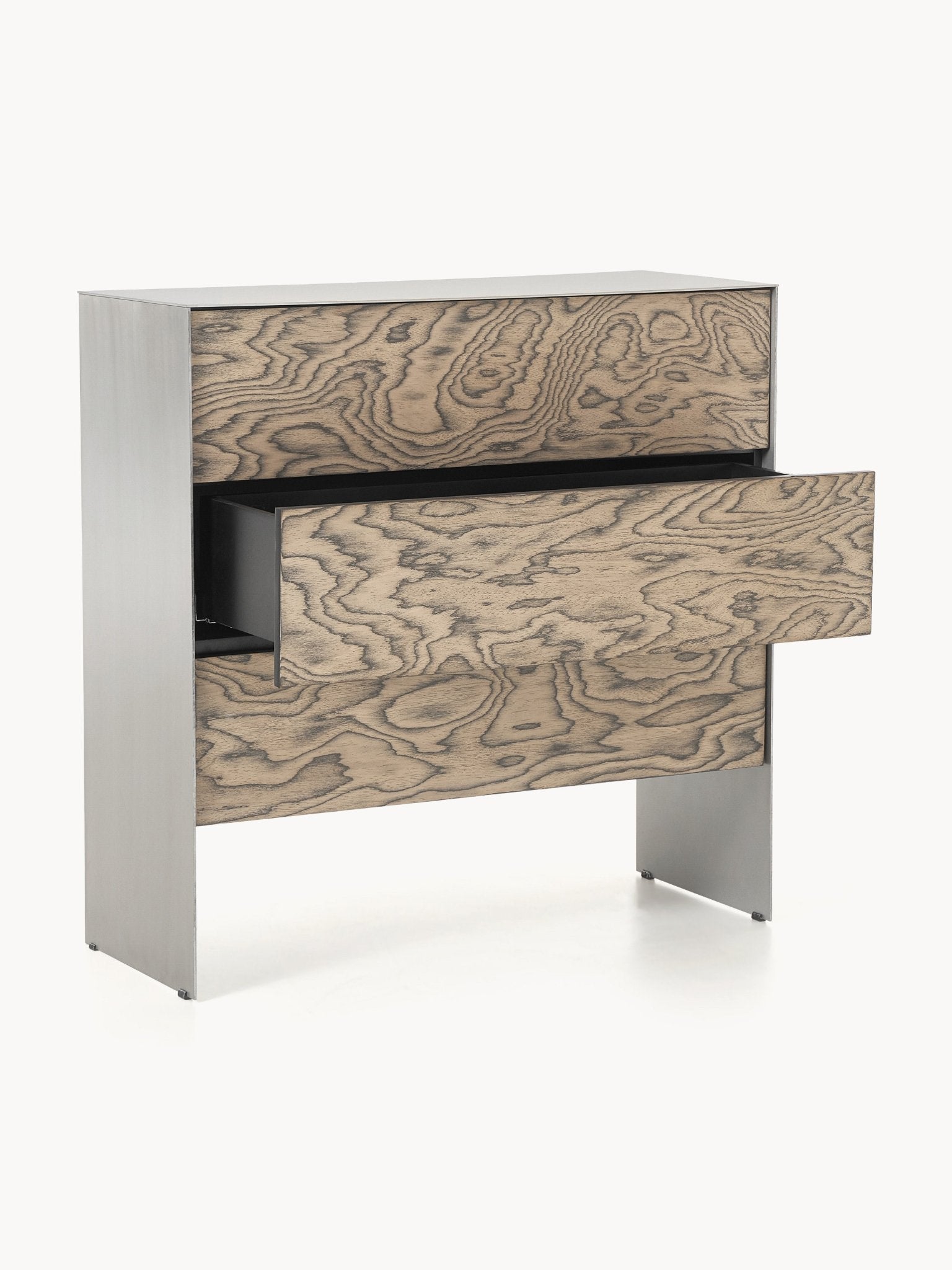 Ako Ahşap ve Metal Dressoir Minimalist Lüks Konsol - Velotti