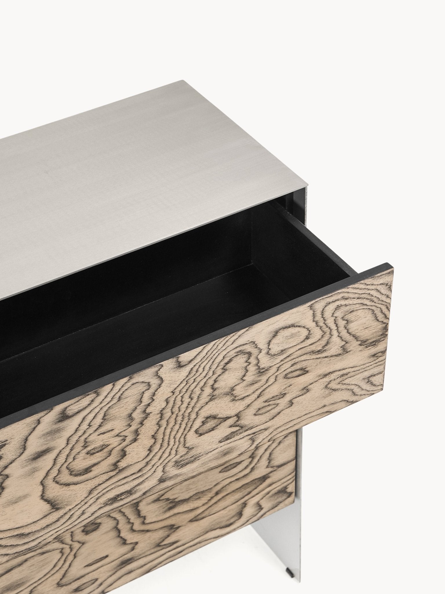 Ako Ahşap ve Metal Dressoir Minimalist Lüks Konsol - Velotti