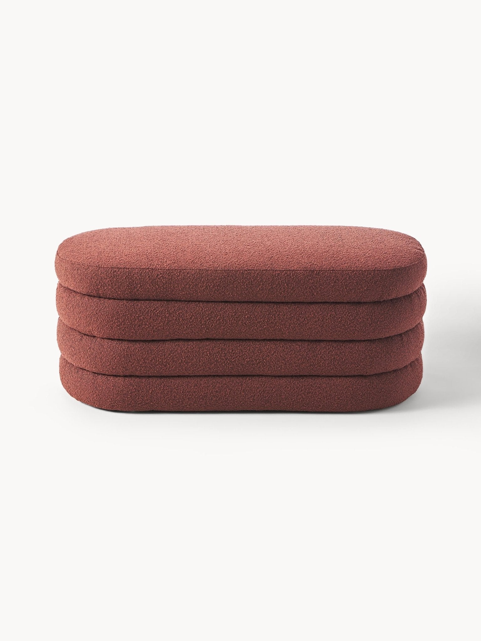 Alto Bouclé Döşemeli Bank - Lüks Makaron Tasarım - Velotti