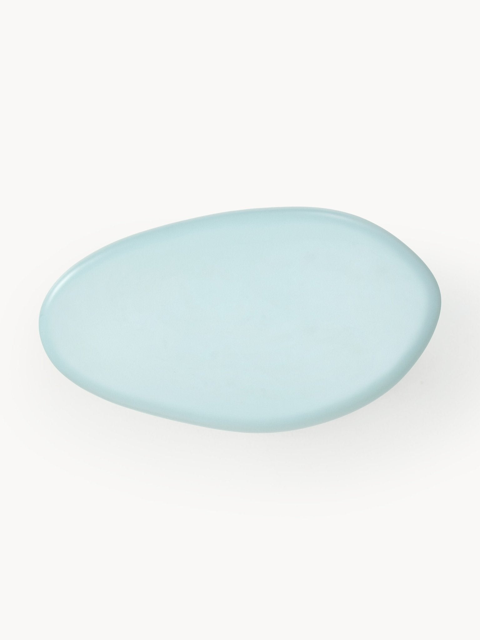 Anaya Modern Organik Tasarım Orta Sehpa Açık Mavi Fiberglas - Velotti