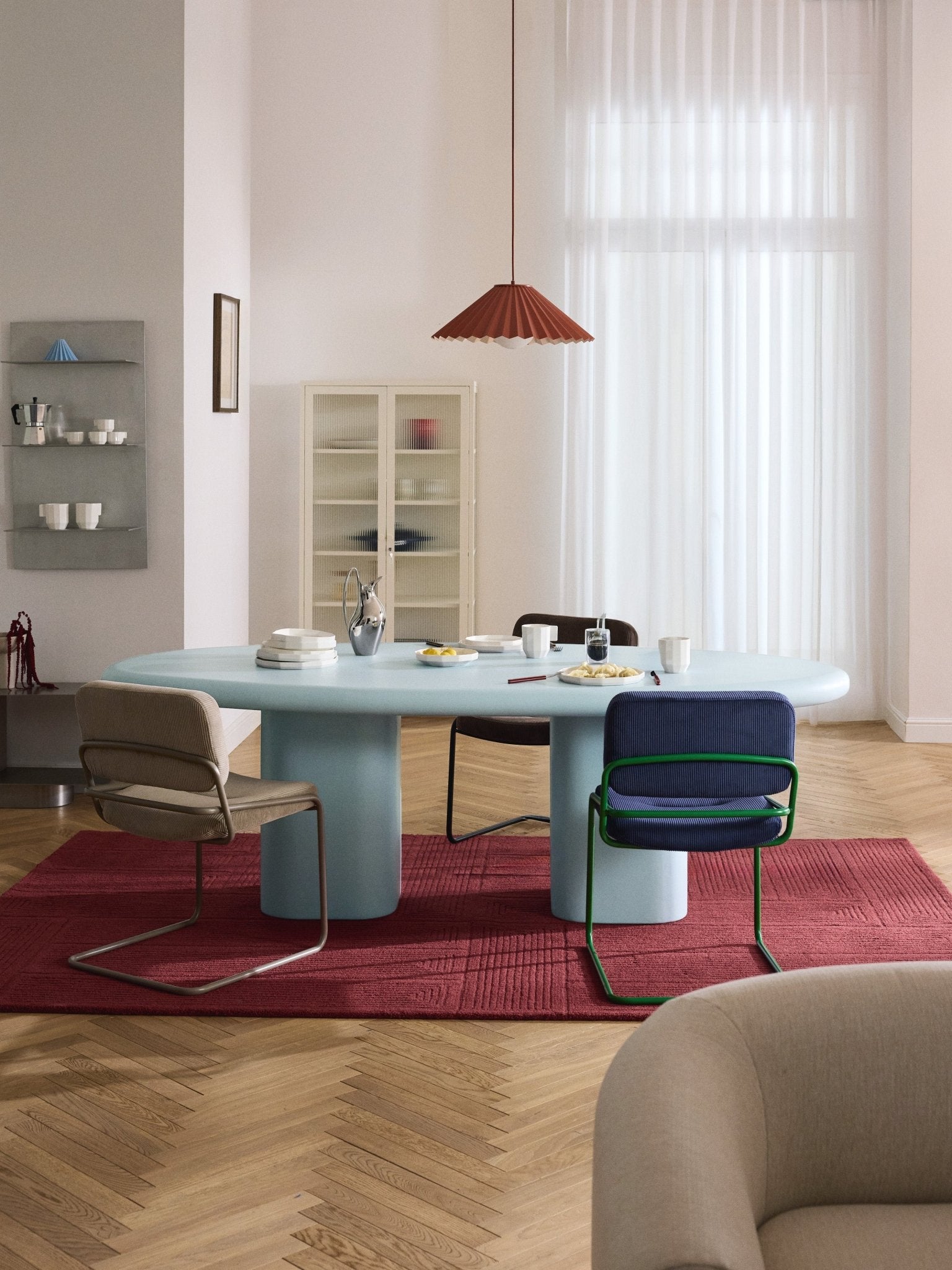 Anaya Organik Tasarımlı Lake Yemek Masası 230 cm - Velotti