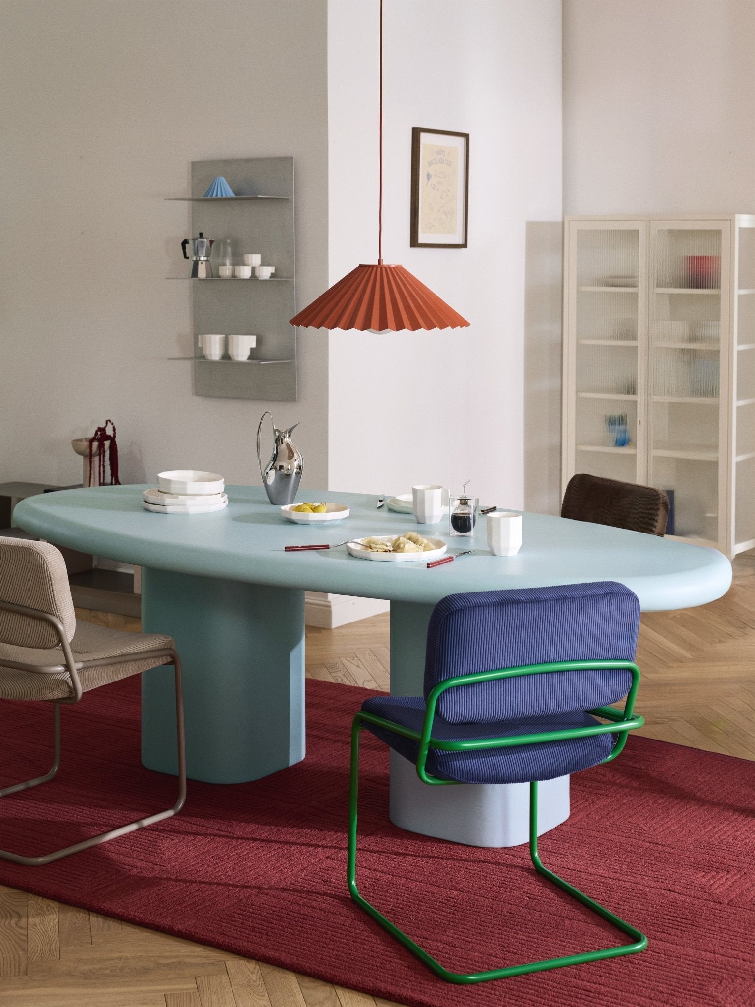 Anaya Organik Tasarımlı Lake Yemek Masası 230 cm - Velotti