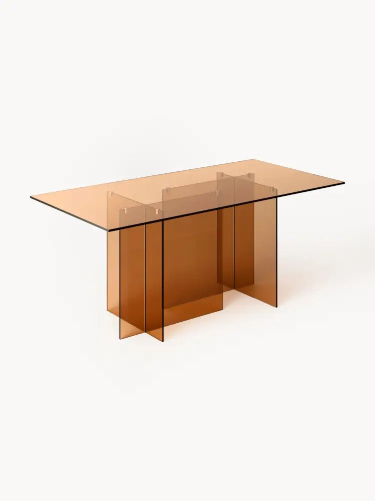 Anouk Cam Yemek Masası 180x90 cm - Velotti