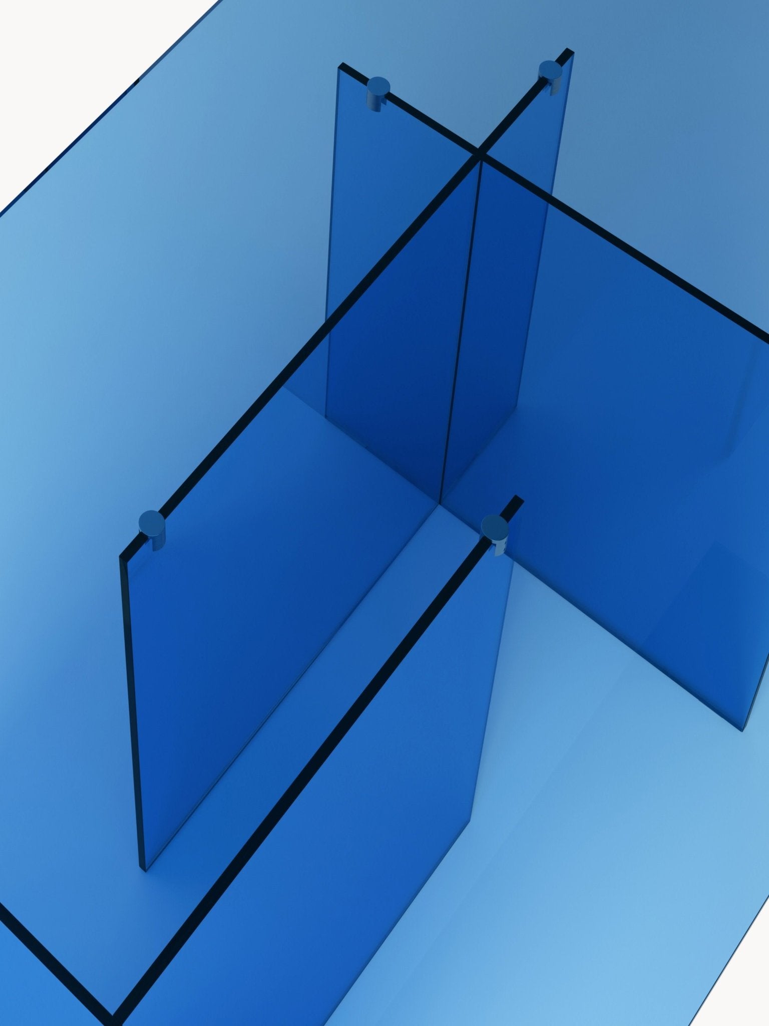 Anouk Cam Yemek Masası 180x90 cm - Velotti