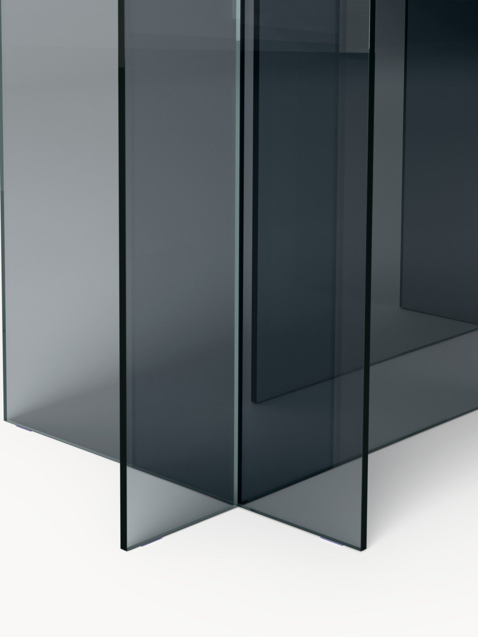 Anouk Modern Cam Yemek Masası 180x90 cm Şık Tasarım - Velotti