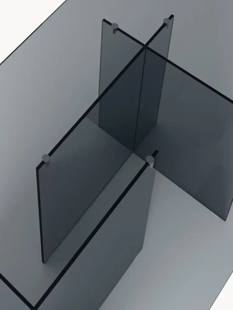 Anouk Modern Cam Yemek Masası 180x90 cm Şık Tasarım - Velotti