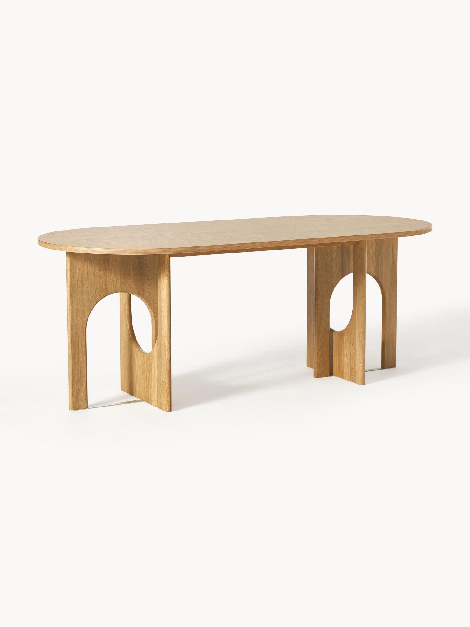 Apollo Oval Yemek Masası Modern Lüks Tasarım 200 cm - Velotti