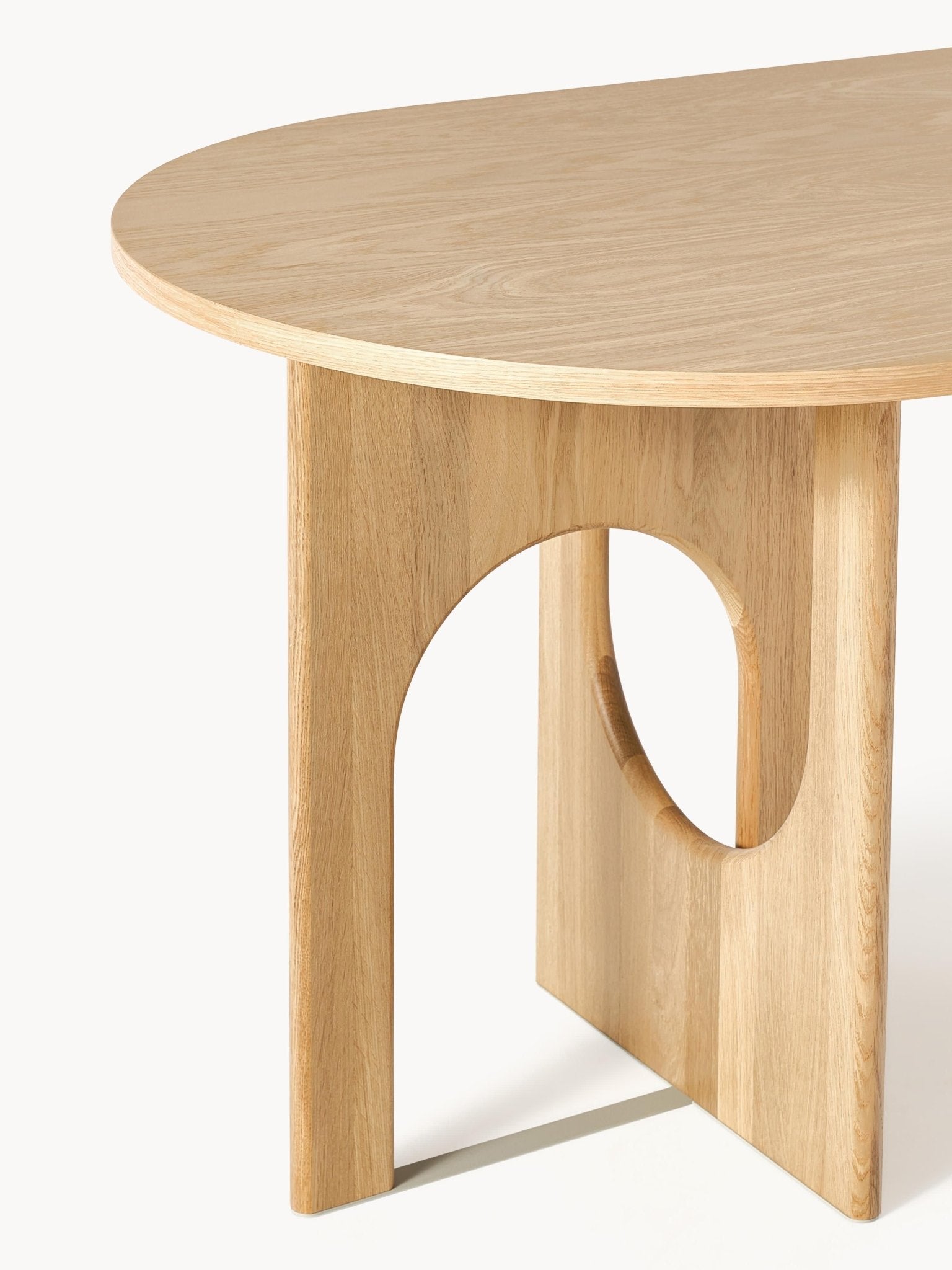 Apollo Oval Yemek Masası Modern Lüks Tasarım 200 cm - Velotti