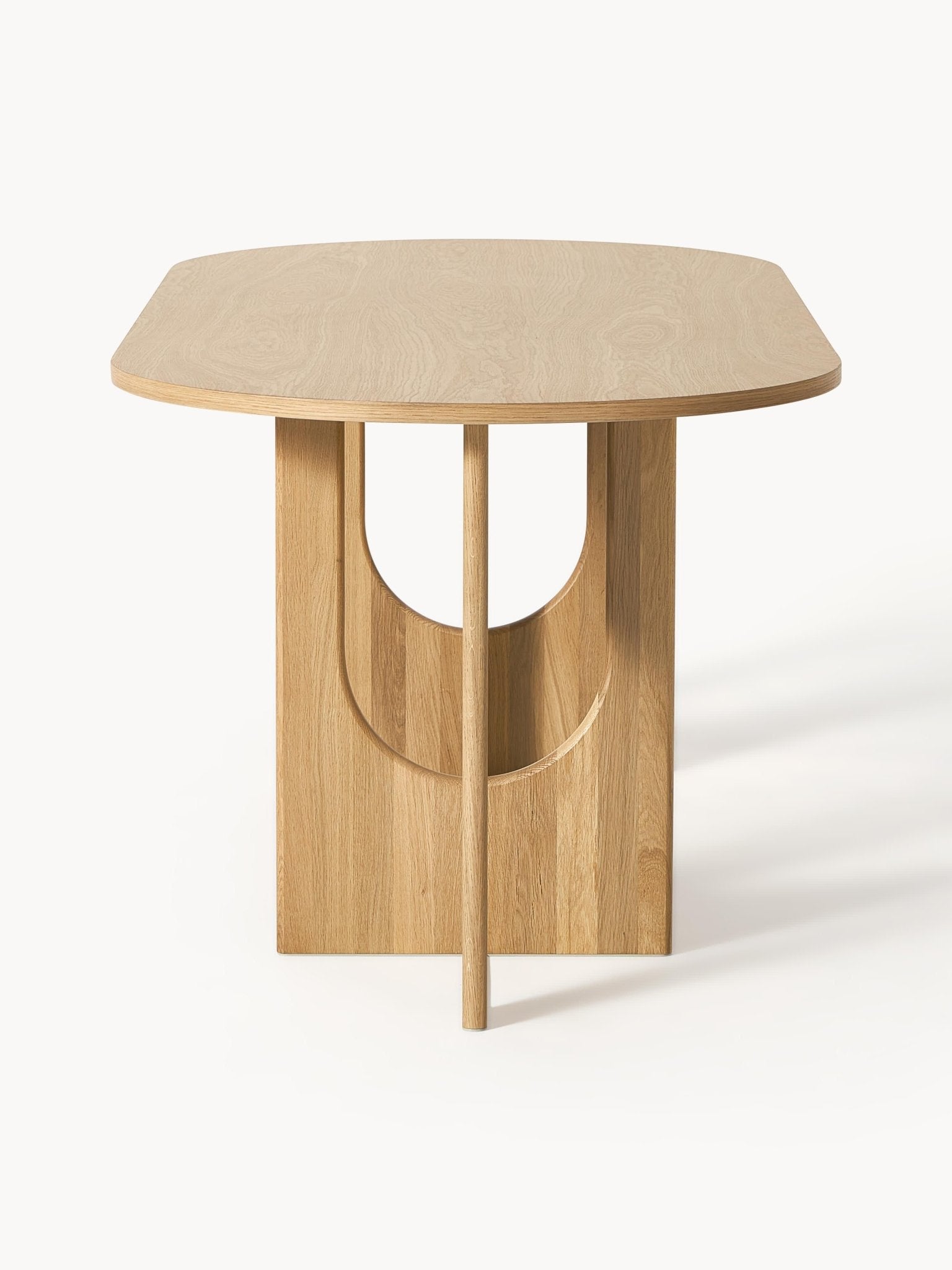 Apollo Oval Yemek Masası Modern Lüks Tasarım 200 cm - Velotti