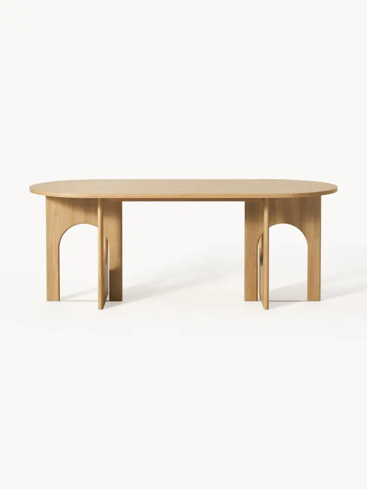 Apollo Oval Yemek Masası Modern Lüks Tasarım 200 cm - Velotti