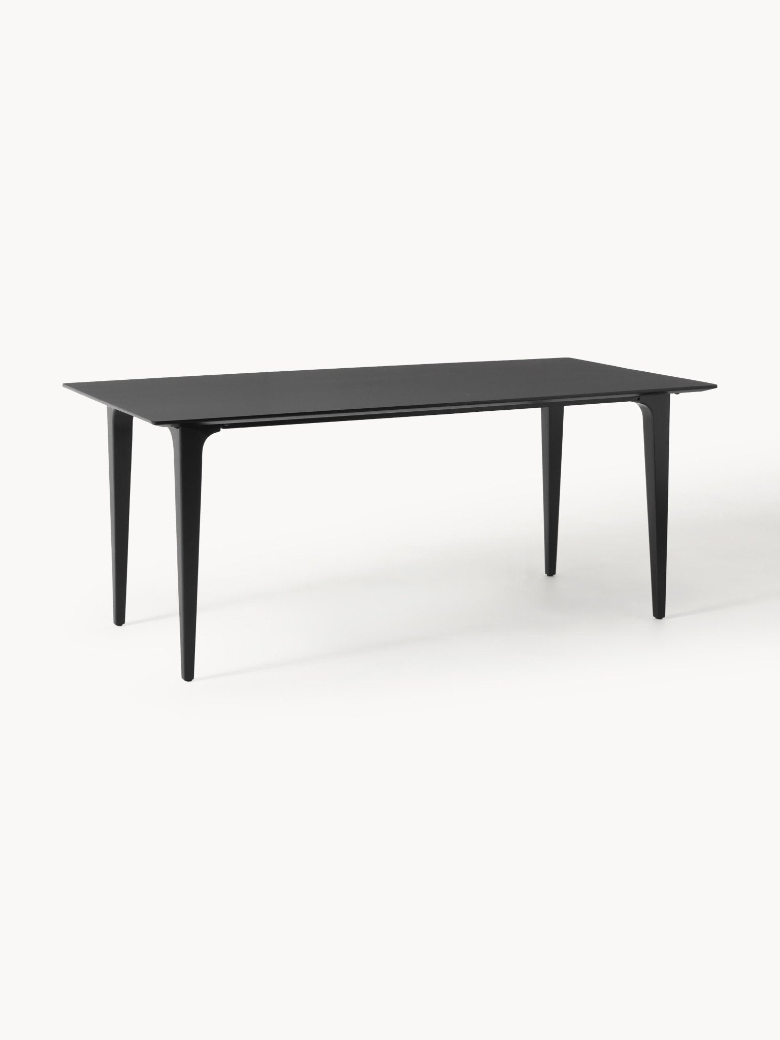 Archie Masif Mangooğacı Yemek Masası Siyah Lake Modern Tasarım - Velotti