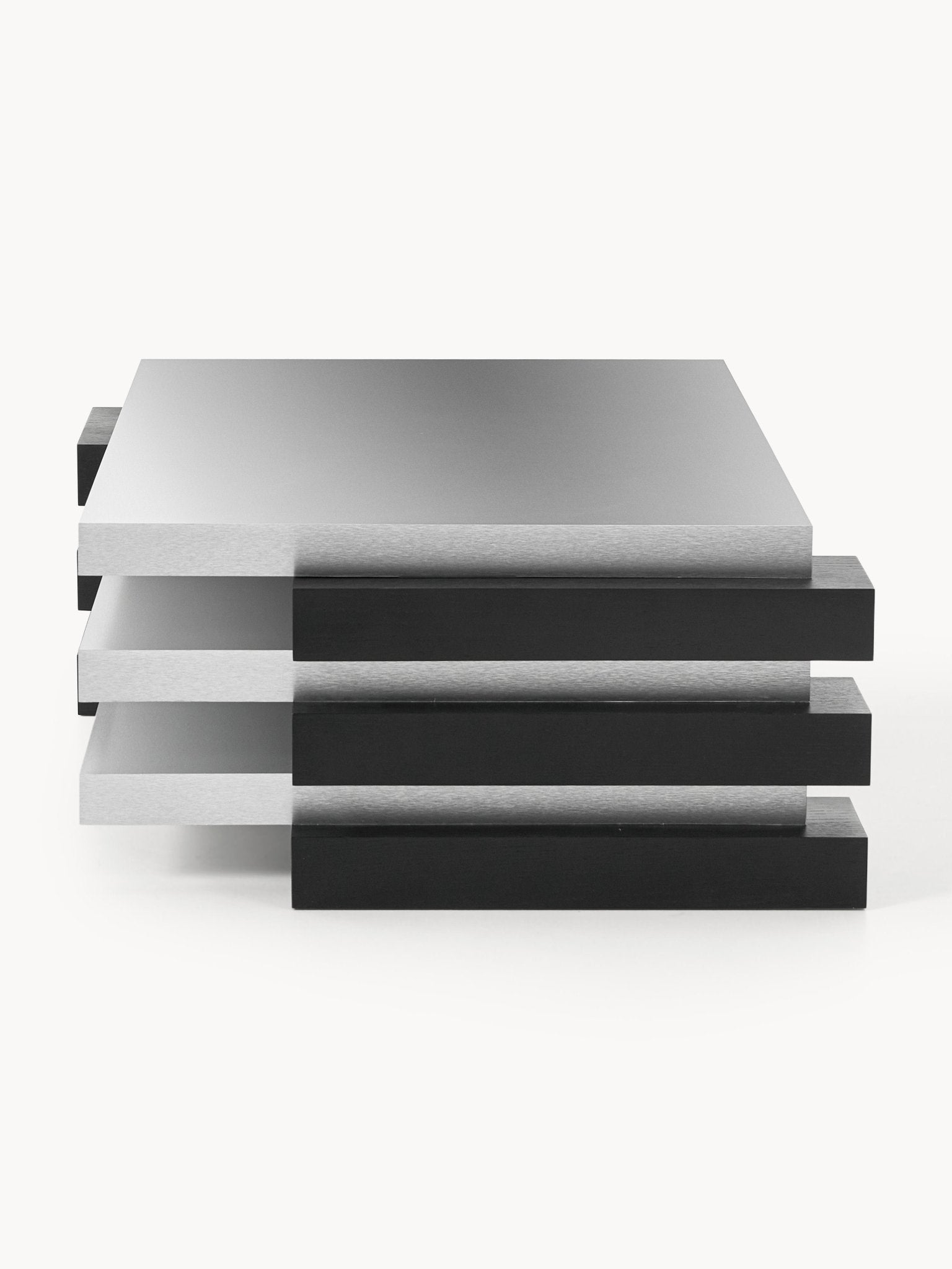 Blok Katmanlı Modern Orta Sehpa 120 cm - Velotti