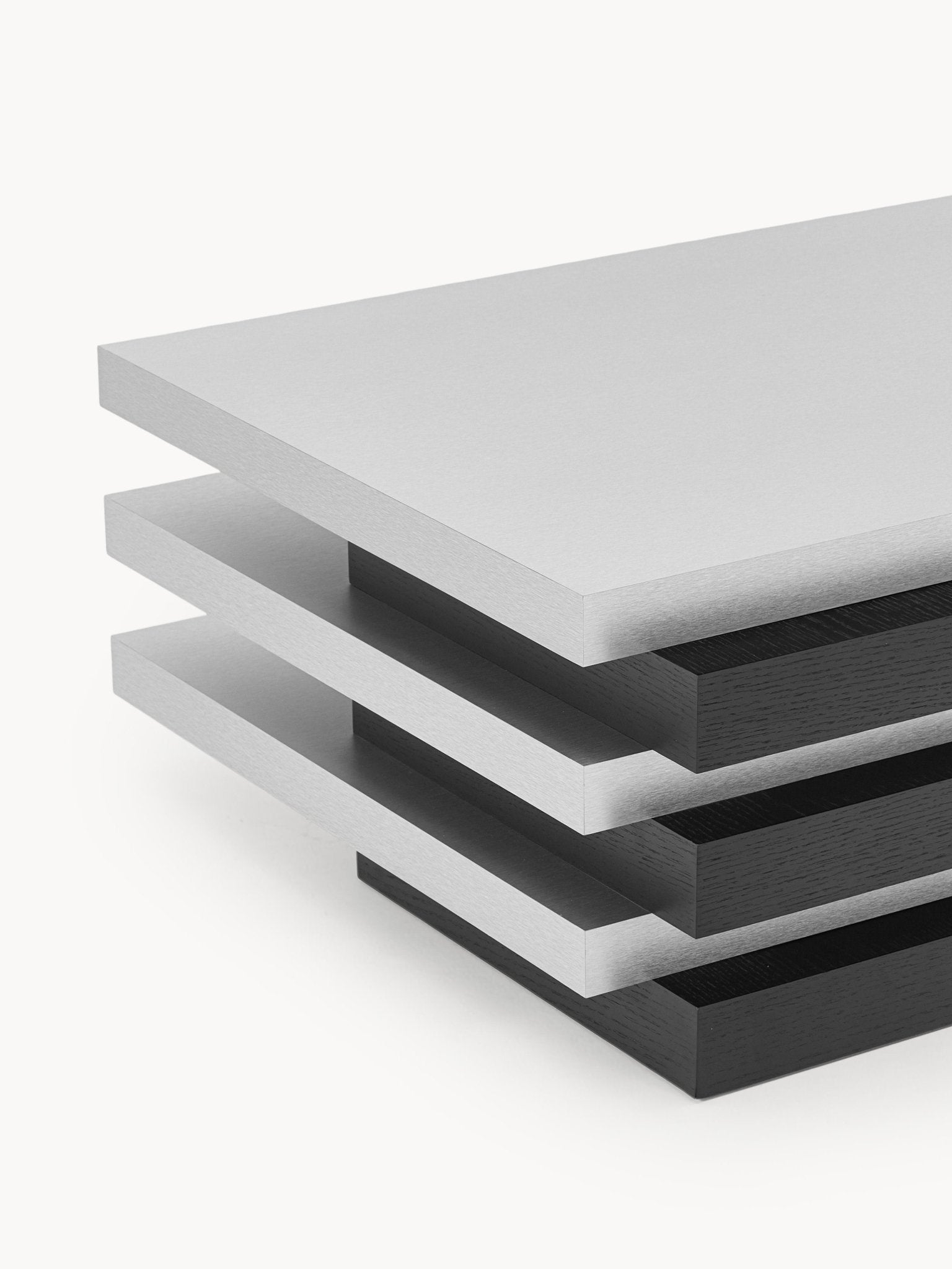 Blok Katmanlı Modern Orta Sehpa 120 cm - Velotti