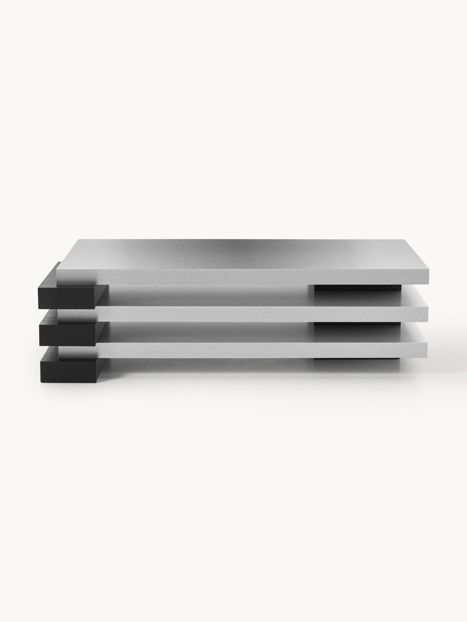 Blok Katmanlı Modern Orta Sehpa 120 cm - Velotti