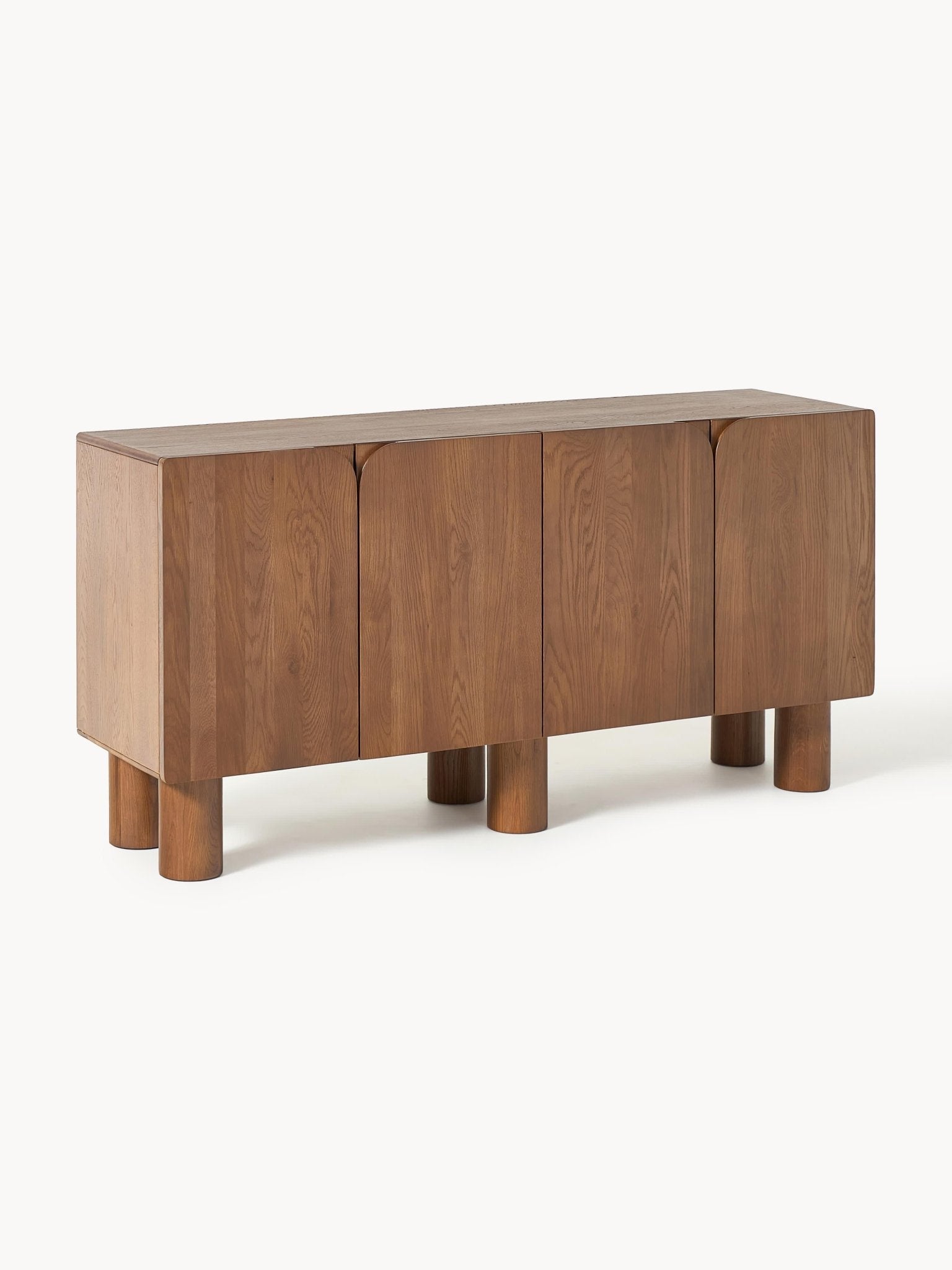 Cadi Masif Meşe Ahşap Dressoir 160 cm - Velotti