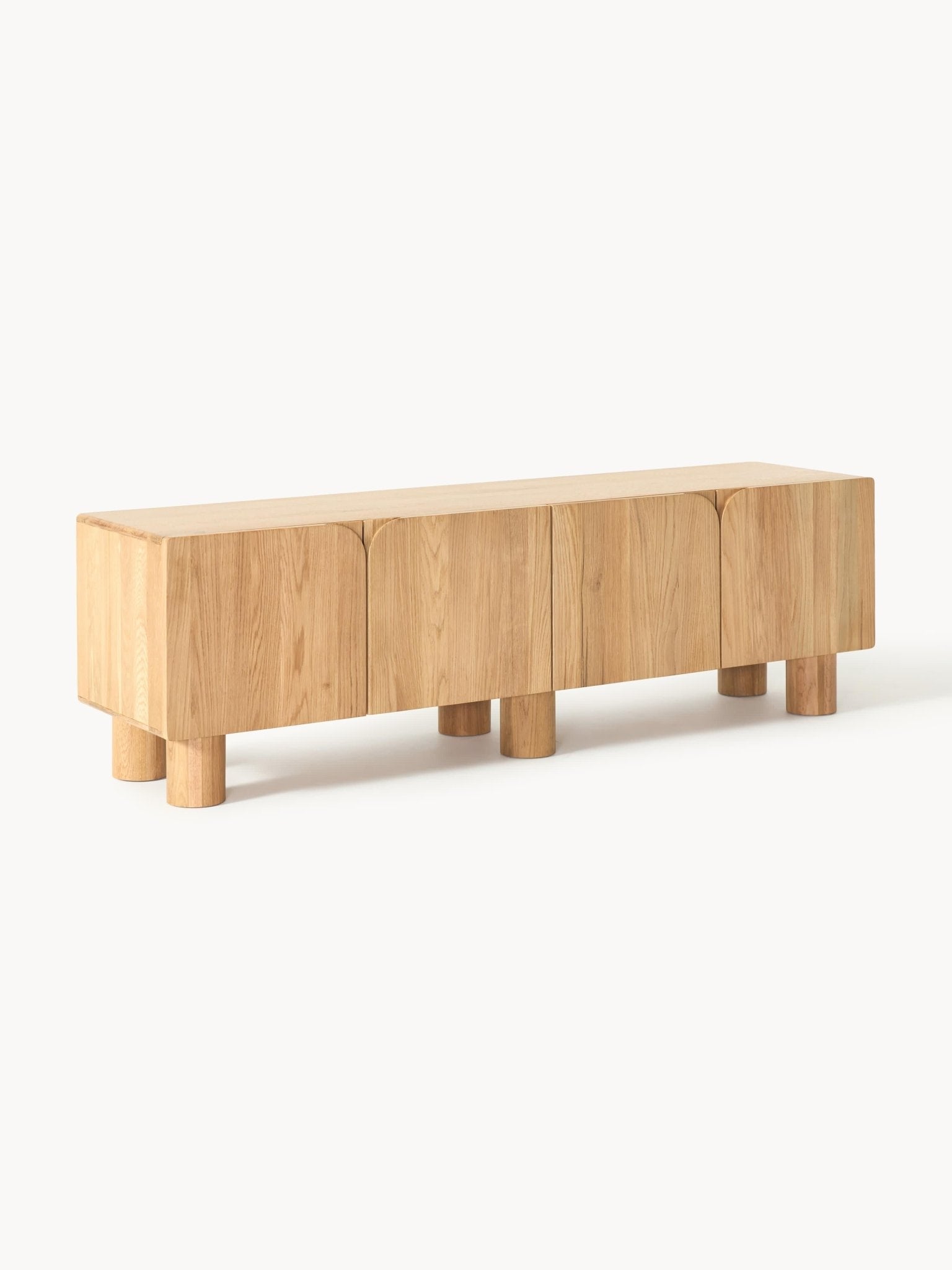 Cadi Masif Meşe TV Ünitesi 180 cm - Velotti