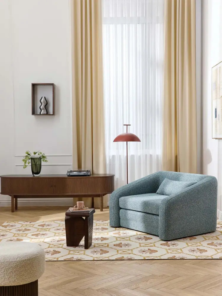 Calary Tv Ünitesi, Ribanalı Ahşap Tasarım, 180 cm, Koyu Meşe - Velotti