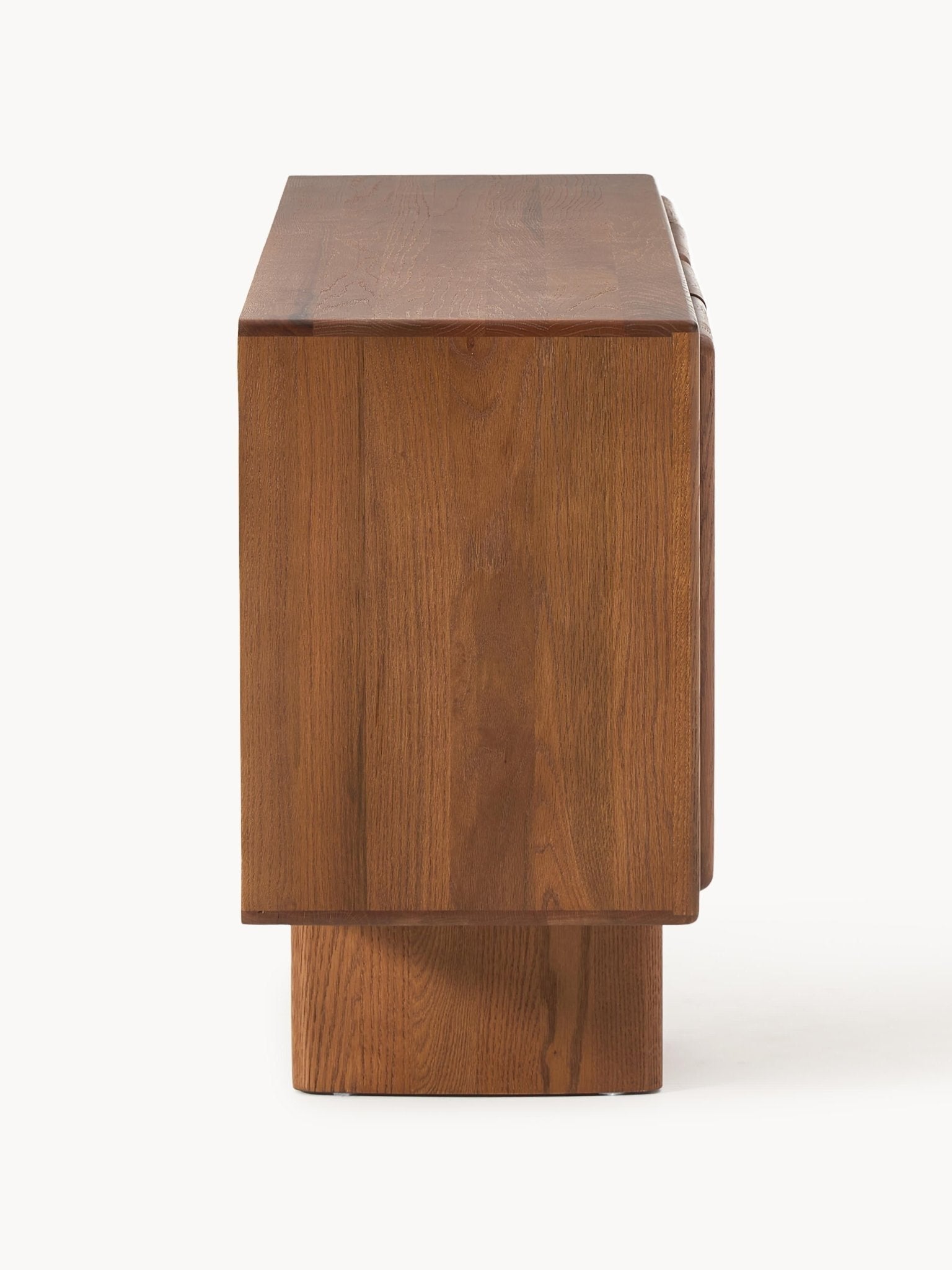 Chandler Masif Meşe Büfe Dört Bölmeli Modern Tasarım 165 cm - Velotti