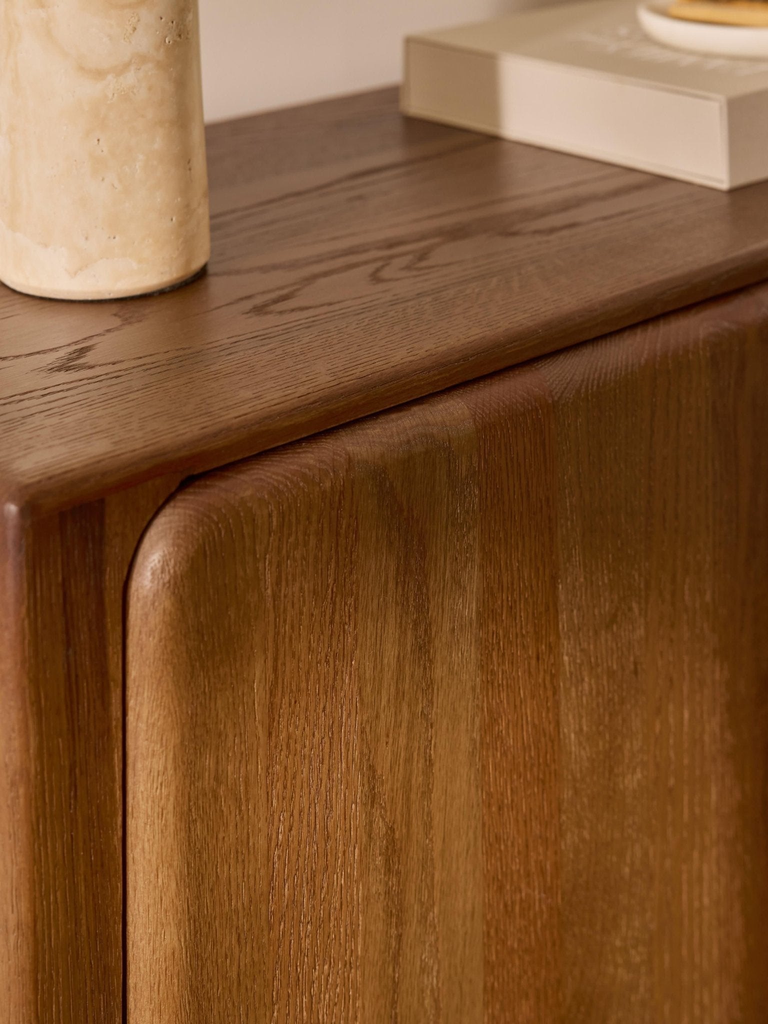 Chandler Masif Meşe Dressoir 100 cm - Velotti