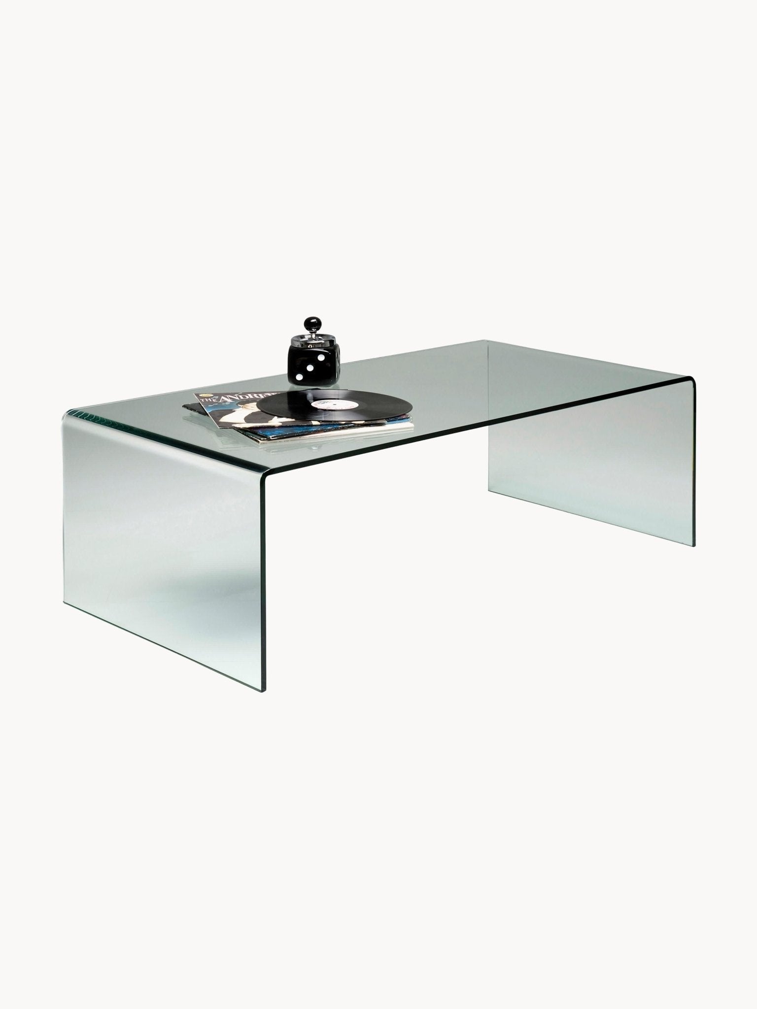 Club Cam Orta Sehpası, Modern Minimalist Tasarım, 120 cm - Velotti