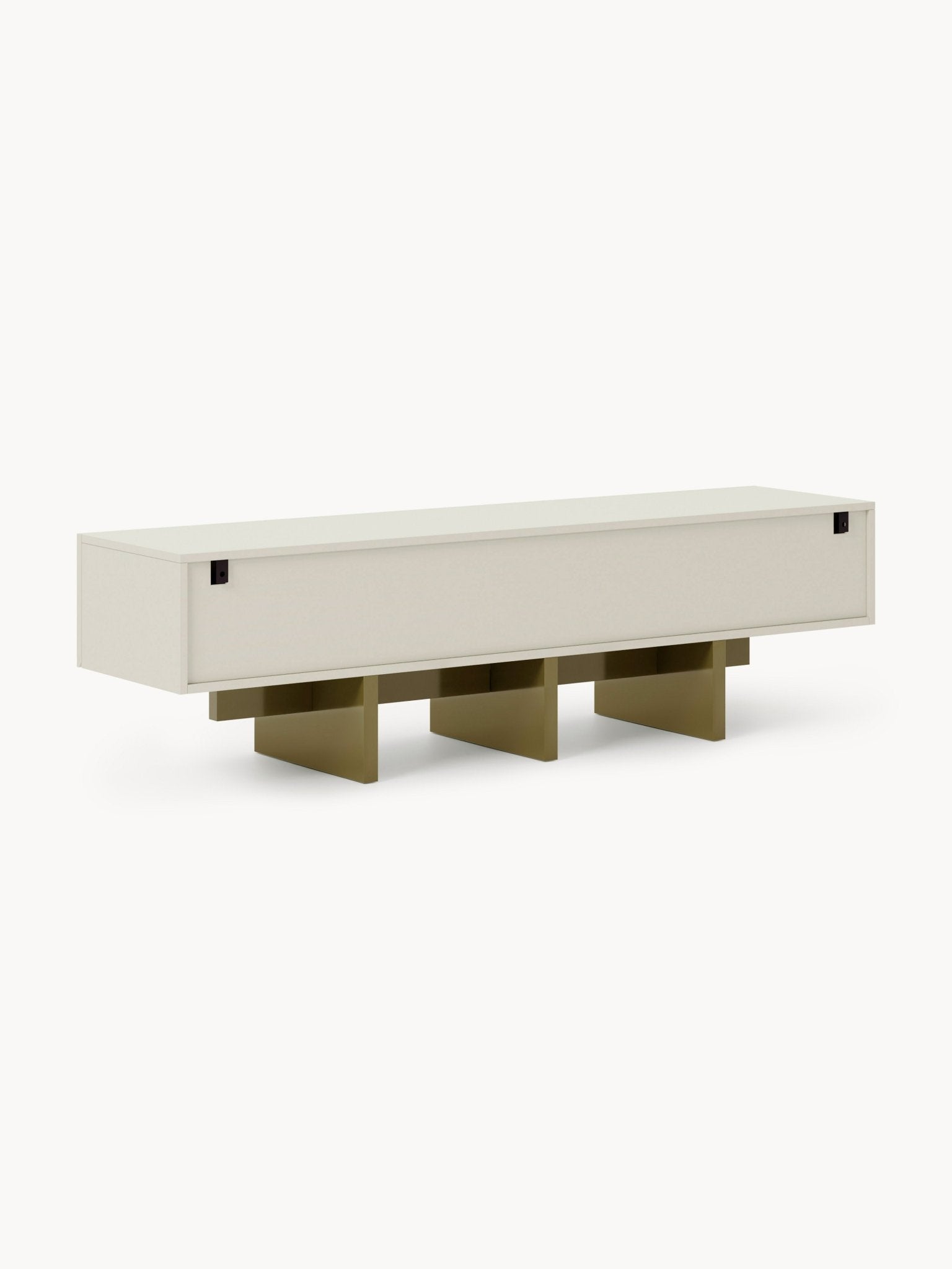 Dado Ahşap TV Ünitesi Modern Geometrik Tasarım 180 cm - Velotti