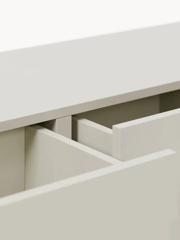 Dado Ahşap TV Ünitesi Modern Geometrik Tasarım 180 cm - Velotti