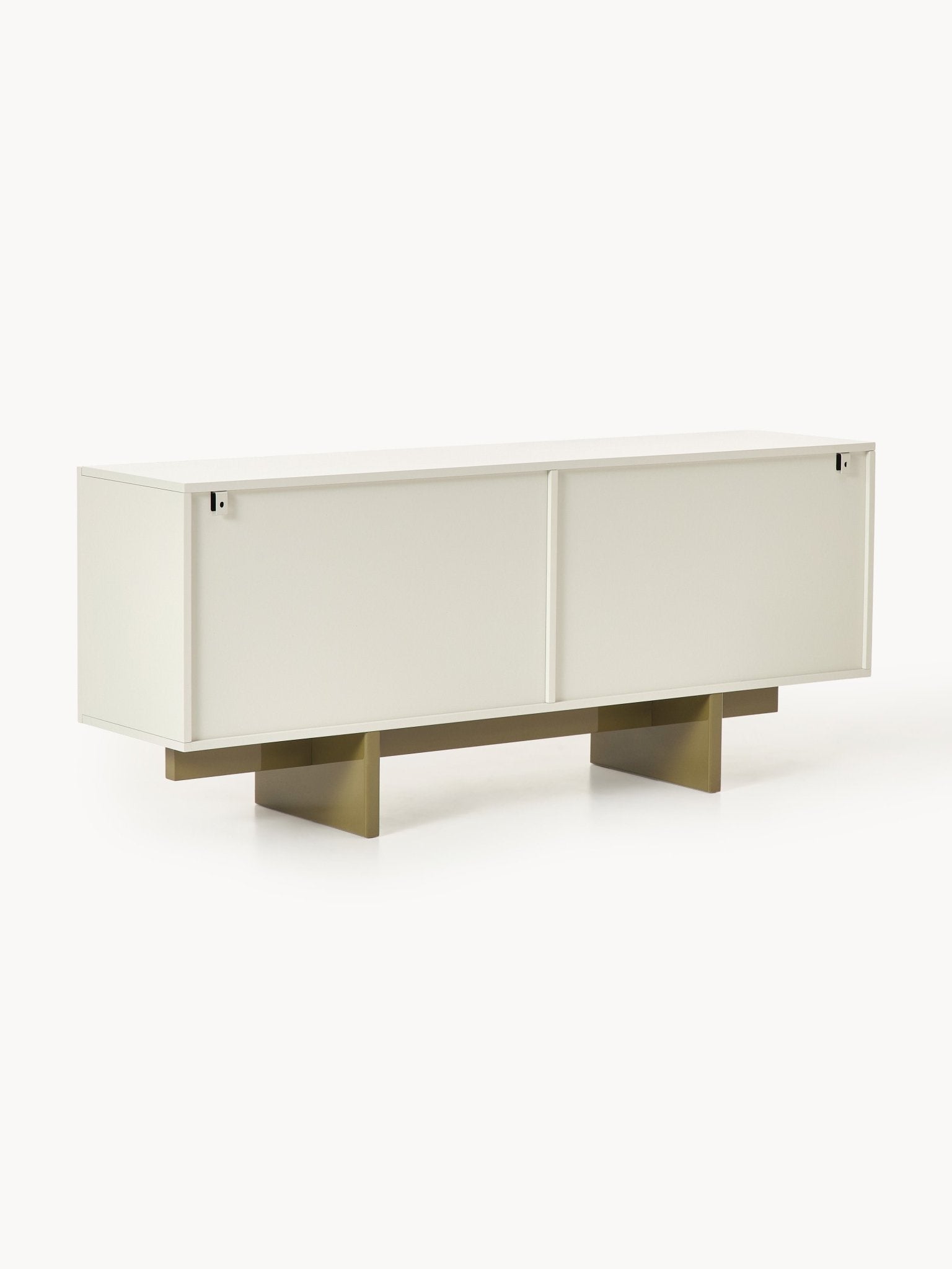 Dado Modern Ahşap Dressoir 180cm Bej ve Zeytin Yeşili - Velotti