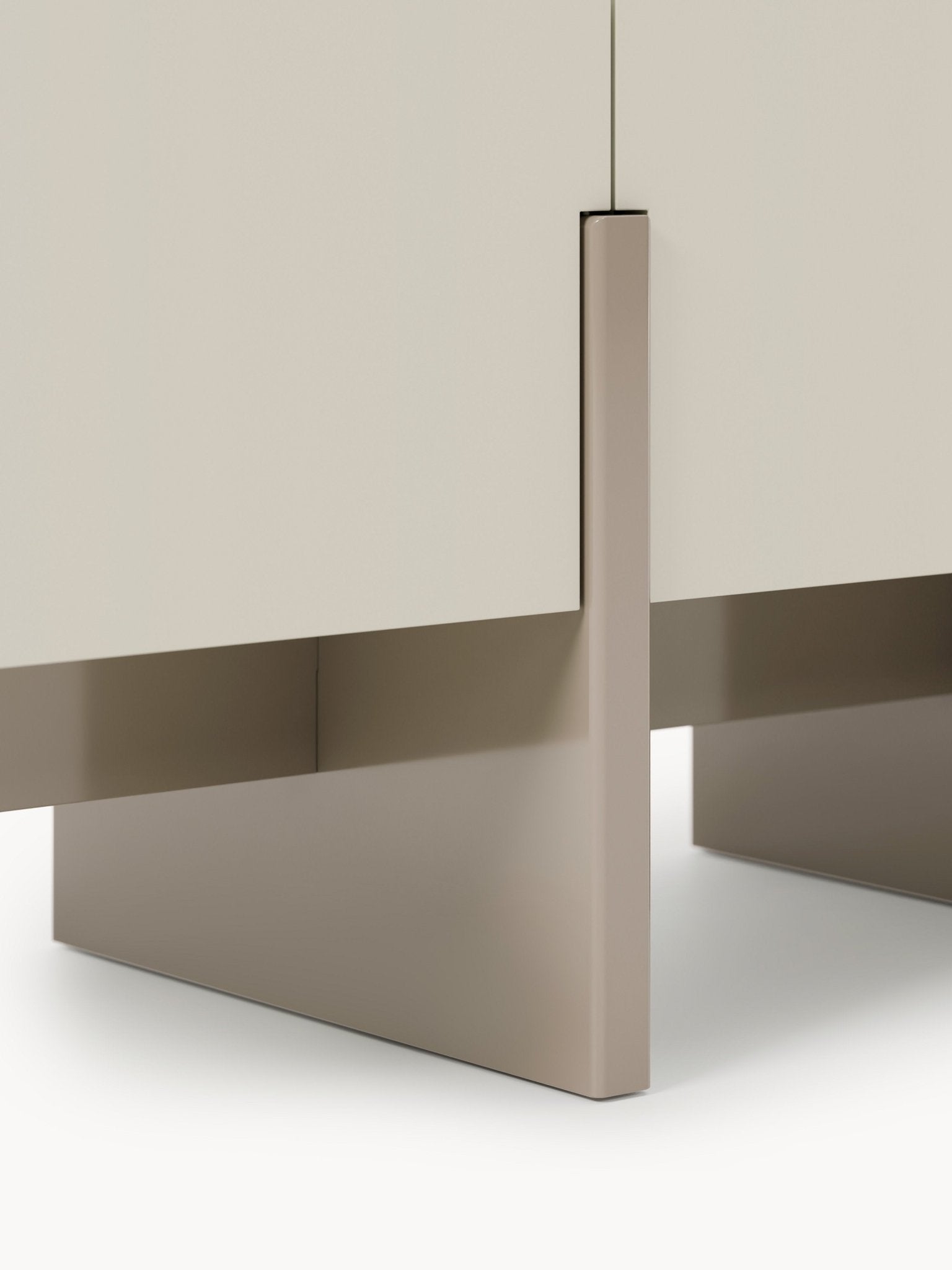 Dado Modern Ahşap TV Ünitesi 180 cm Bej ve Taupe - Velotti