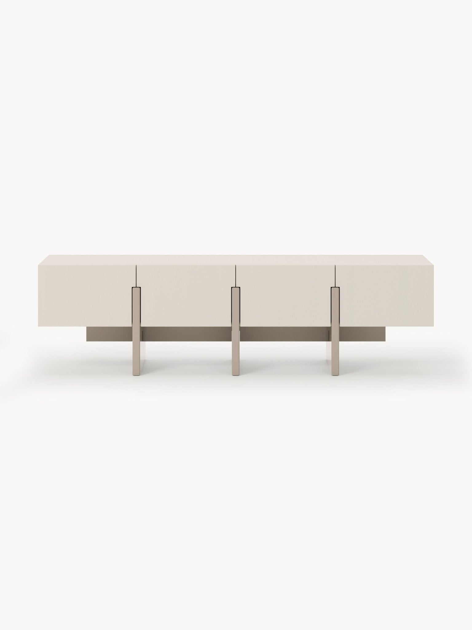 Dado Modern Ahşap TV Ünitesi 180 cm Bej ve Taupe - Velotti