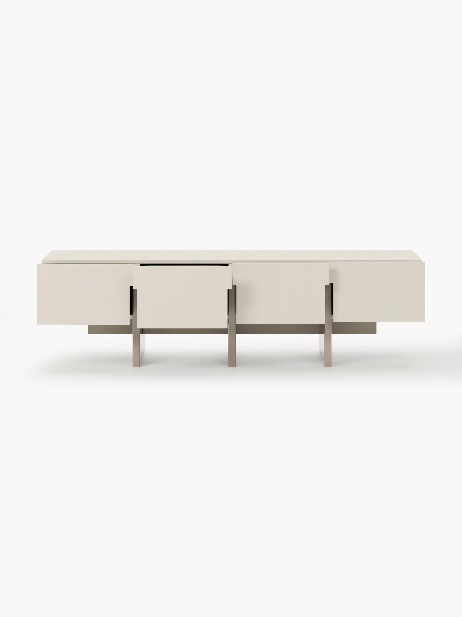 Dado Modern Ahşap TV Ünitesi 180 cm Bej ve Taupe - Velotti