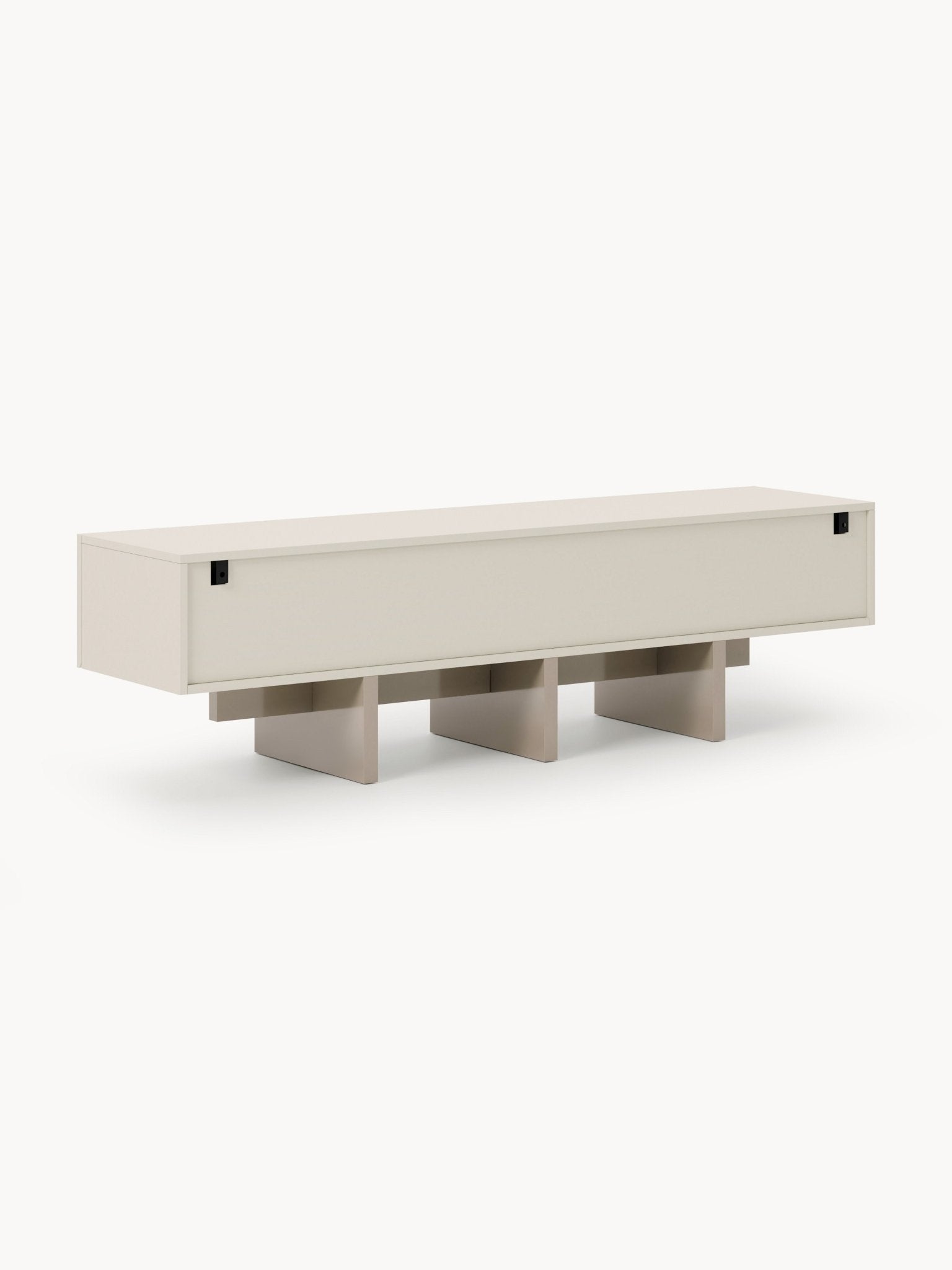 Dado Modern Ahşap TV Ünitesi 180 cm Bej ve Taupe - Velotti