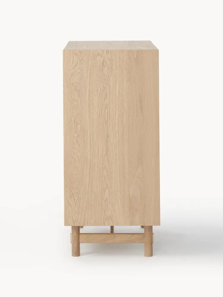 Diana 100 cm 4 Çekmeceli Masif Meşe Şifonyer - Velotti