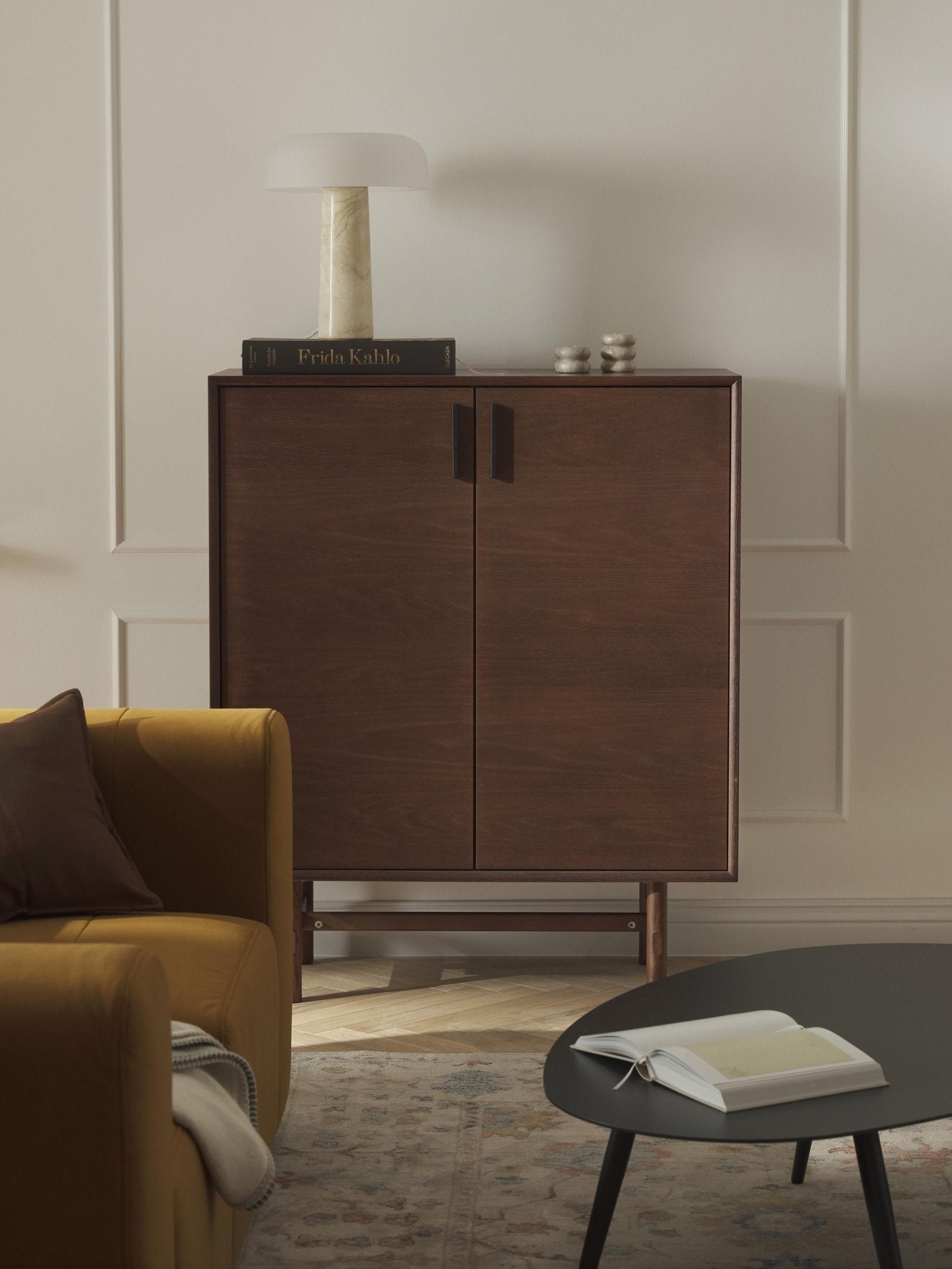 Diana Masif Meşe Konsol Dressoir - Velotti
