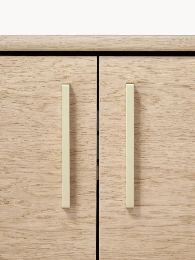 Diana Meşe Dressoir 180 cm Modern Lüks Depolama Ünitesi - Velotti