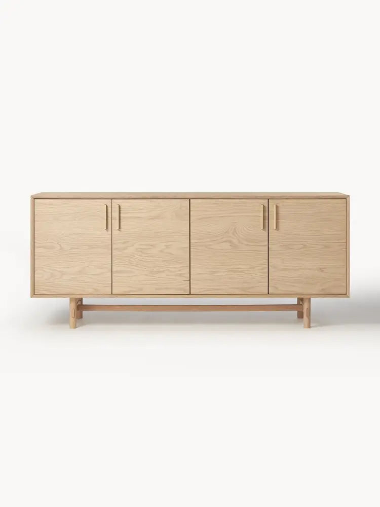 Diana Meşe Dressoir 180 cm Modern Lüks Depolama Ünitesi - Velotti