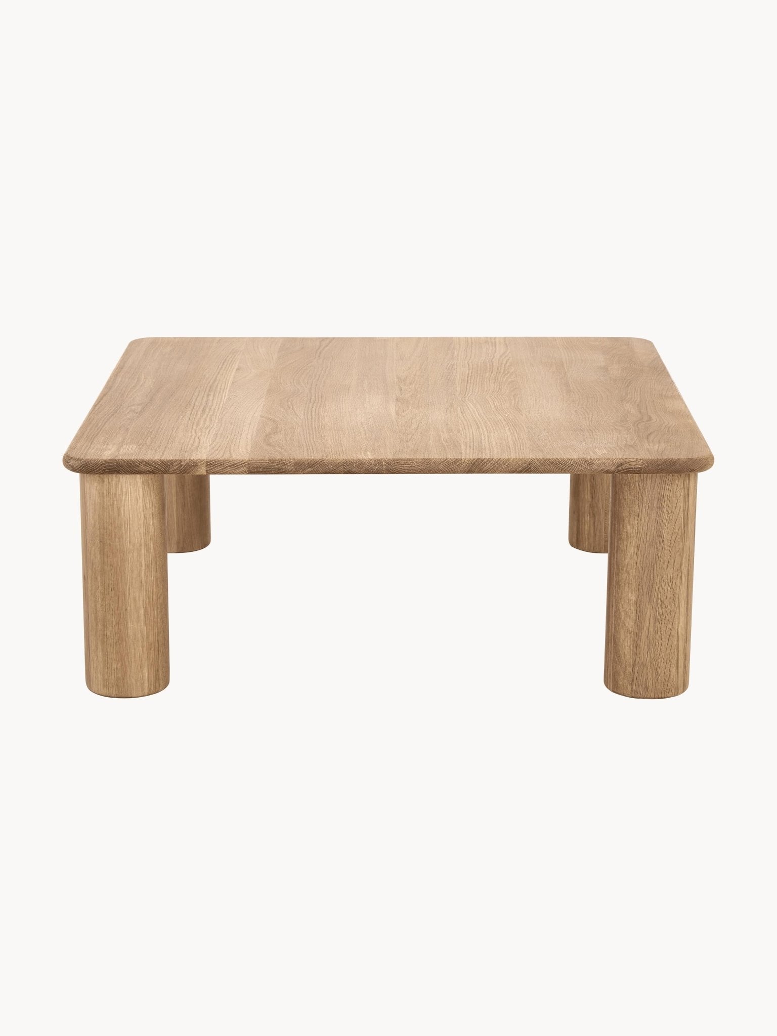 Didi Masif Meşe Orta Sehpa 90x90 cm - Velotti