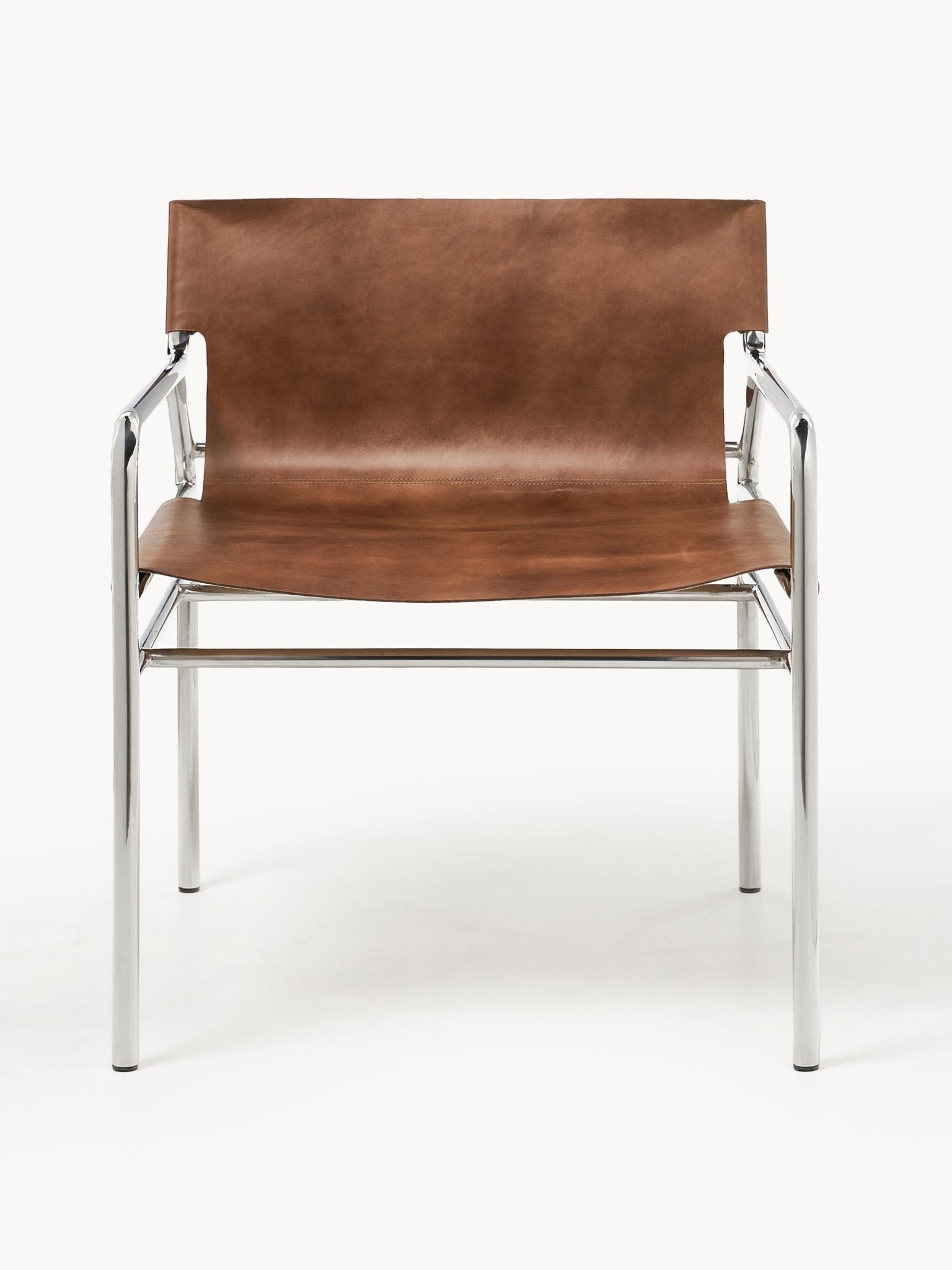 Dion Lounge Koltuk %100 Deri Cilalı Metal Çerçeve - Velotti