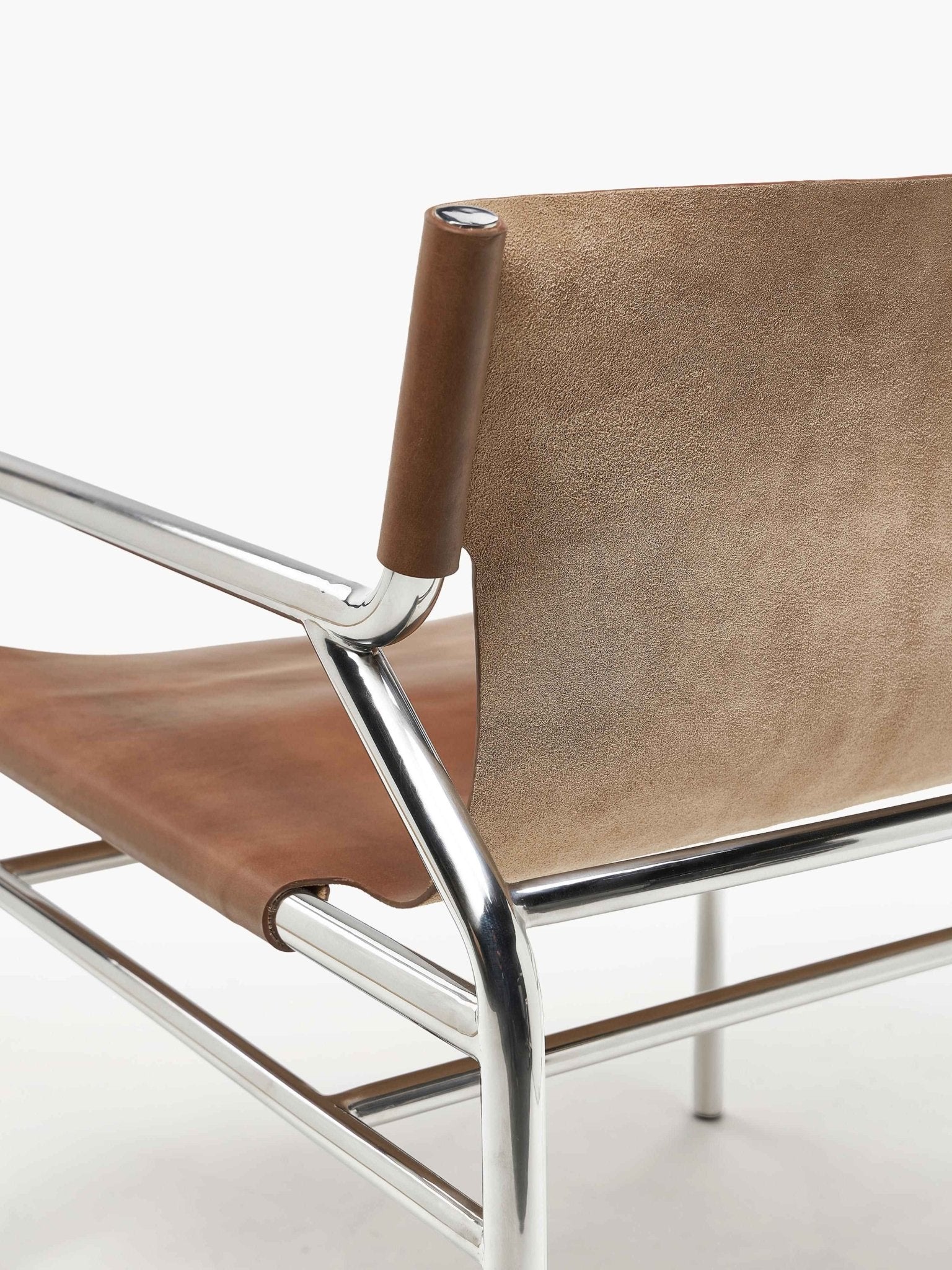 Dion Lounge Koltuk %100 Deri Cilalı Metal Çerçeve - Velotti