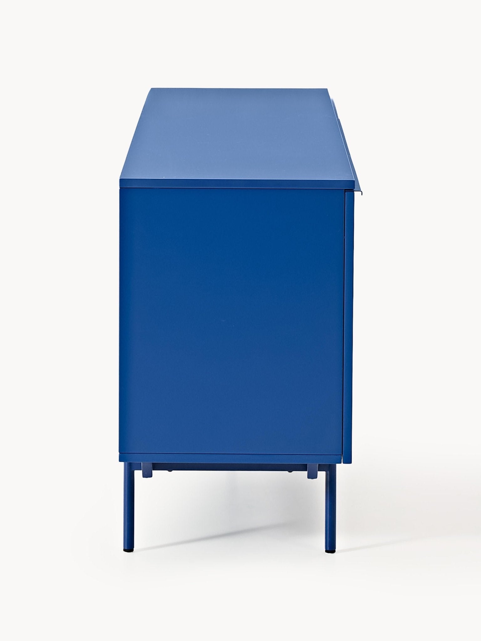 Elona Modern Dressoir Mat Kraliyet Mavisi - Velotti