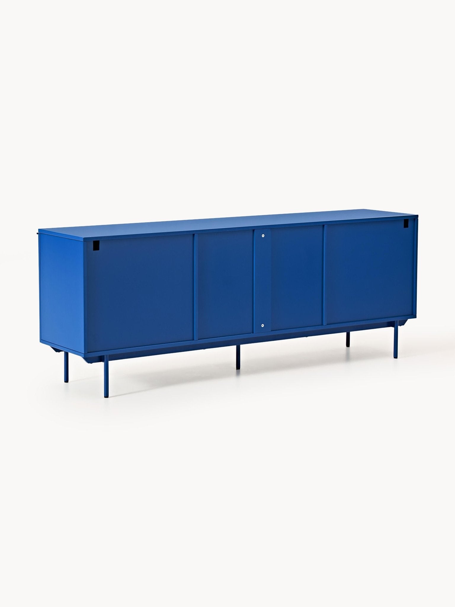 Elona Modern Dressoir Mat Kraliyet Mavisi - Velotti