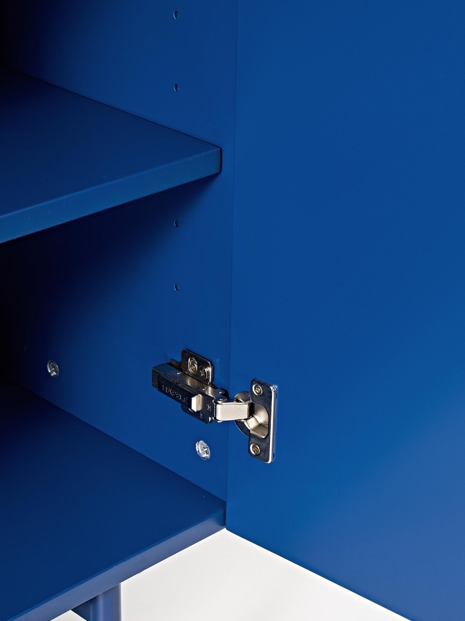 Elona Modern Dressoir Mat Kraliyet Mavisi - Velotti