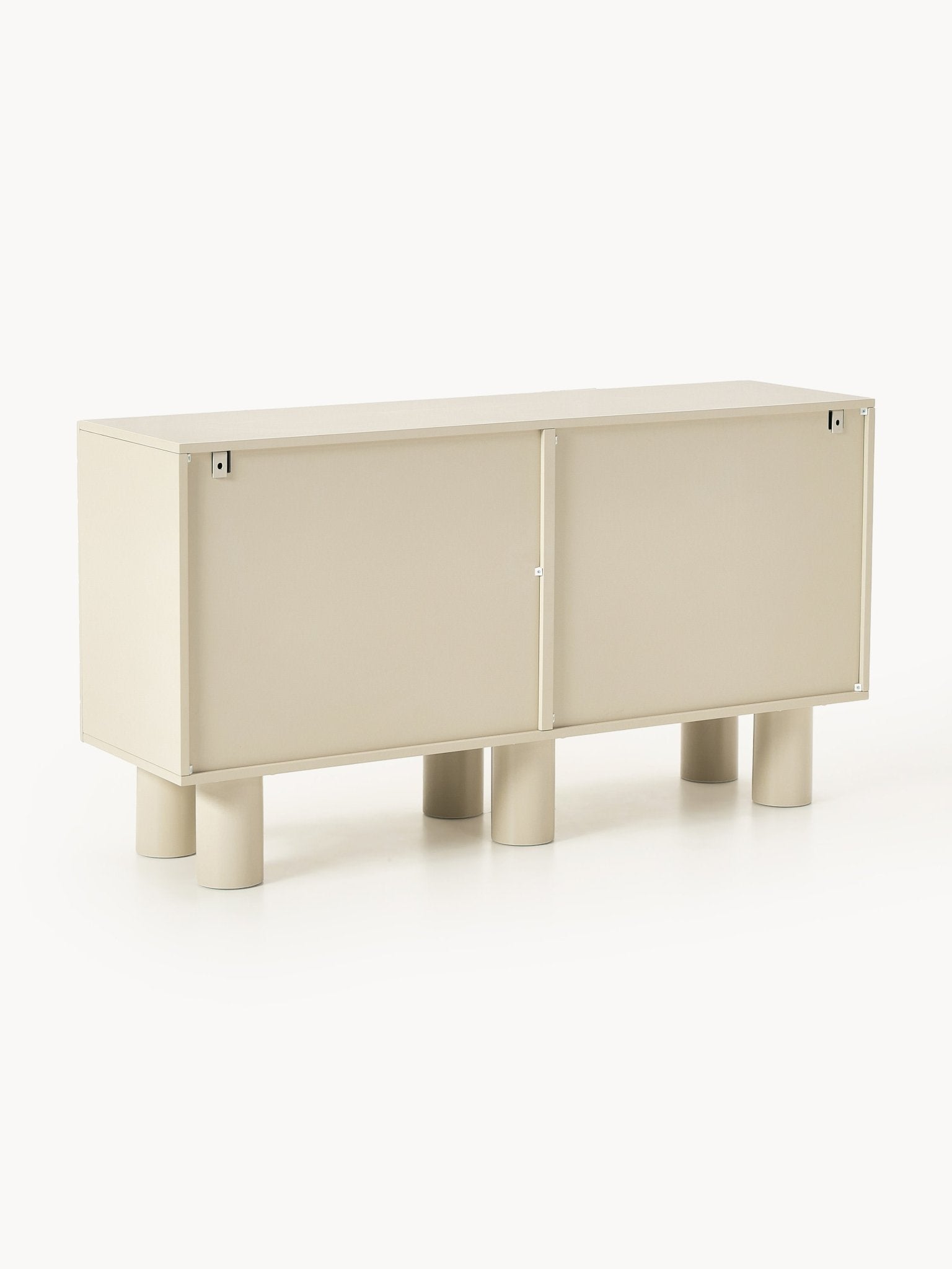 Fana Konsol 150 cm Modern Tasarım Bej MDF - Velotti