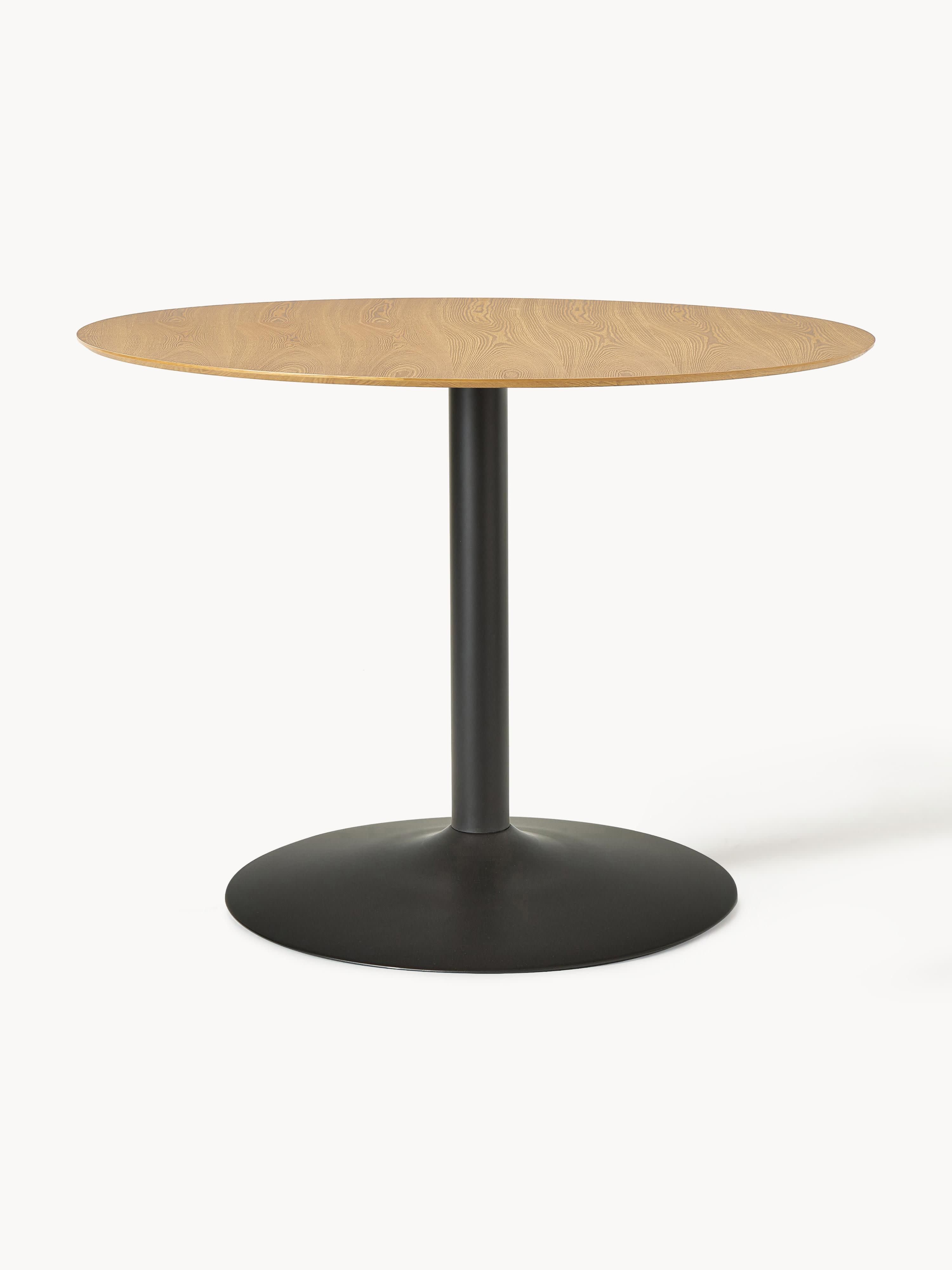 Menorca Yuvarlak Yemek Masası, Modern Tasarım, 100 cm Çapında