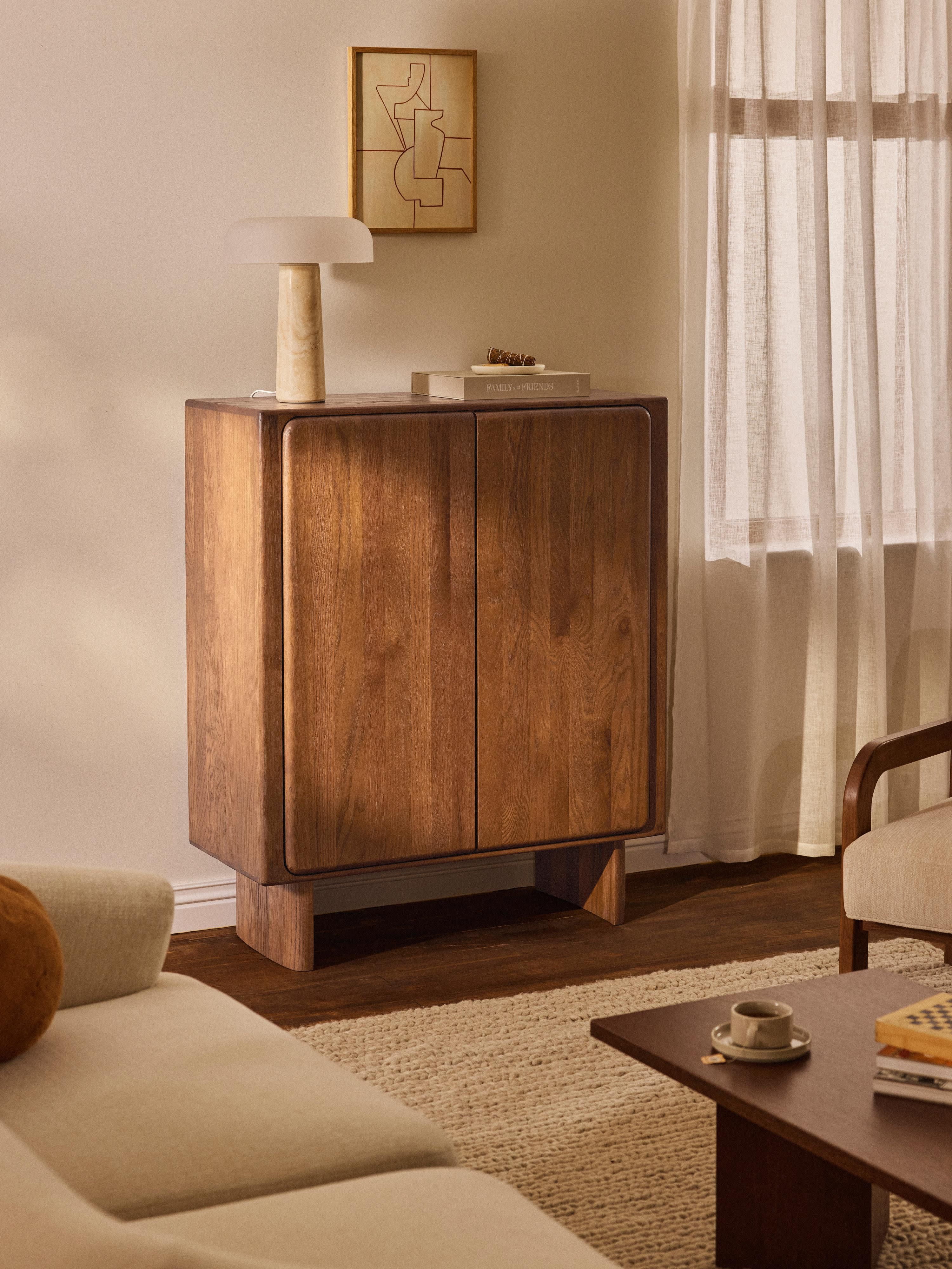 Chandler Masif Meşe Dressoir 100 cm