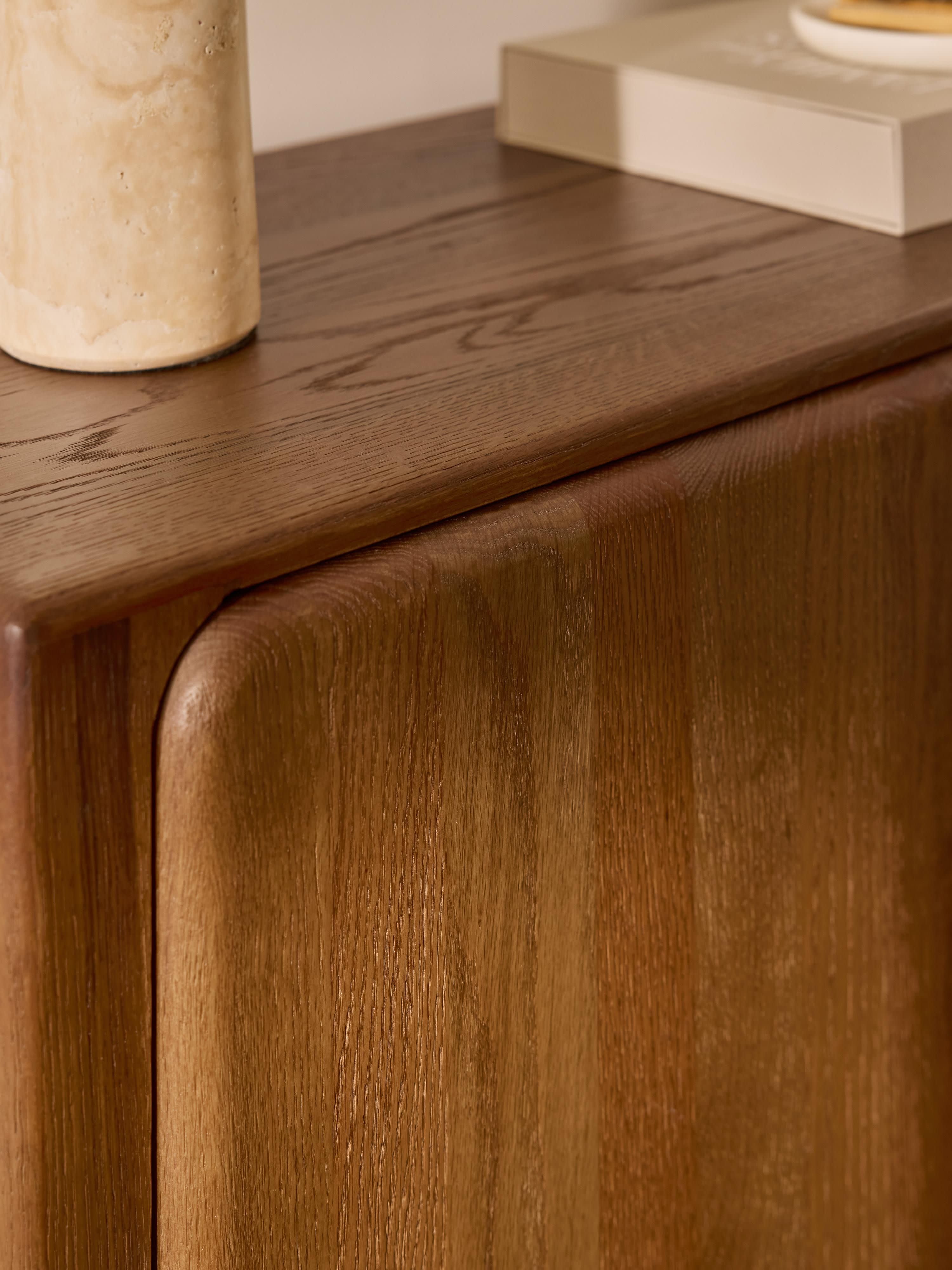Chandler Masif Meşe Dressoir 100 cm