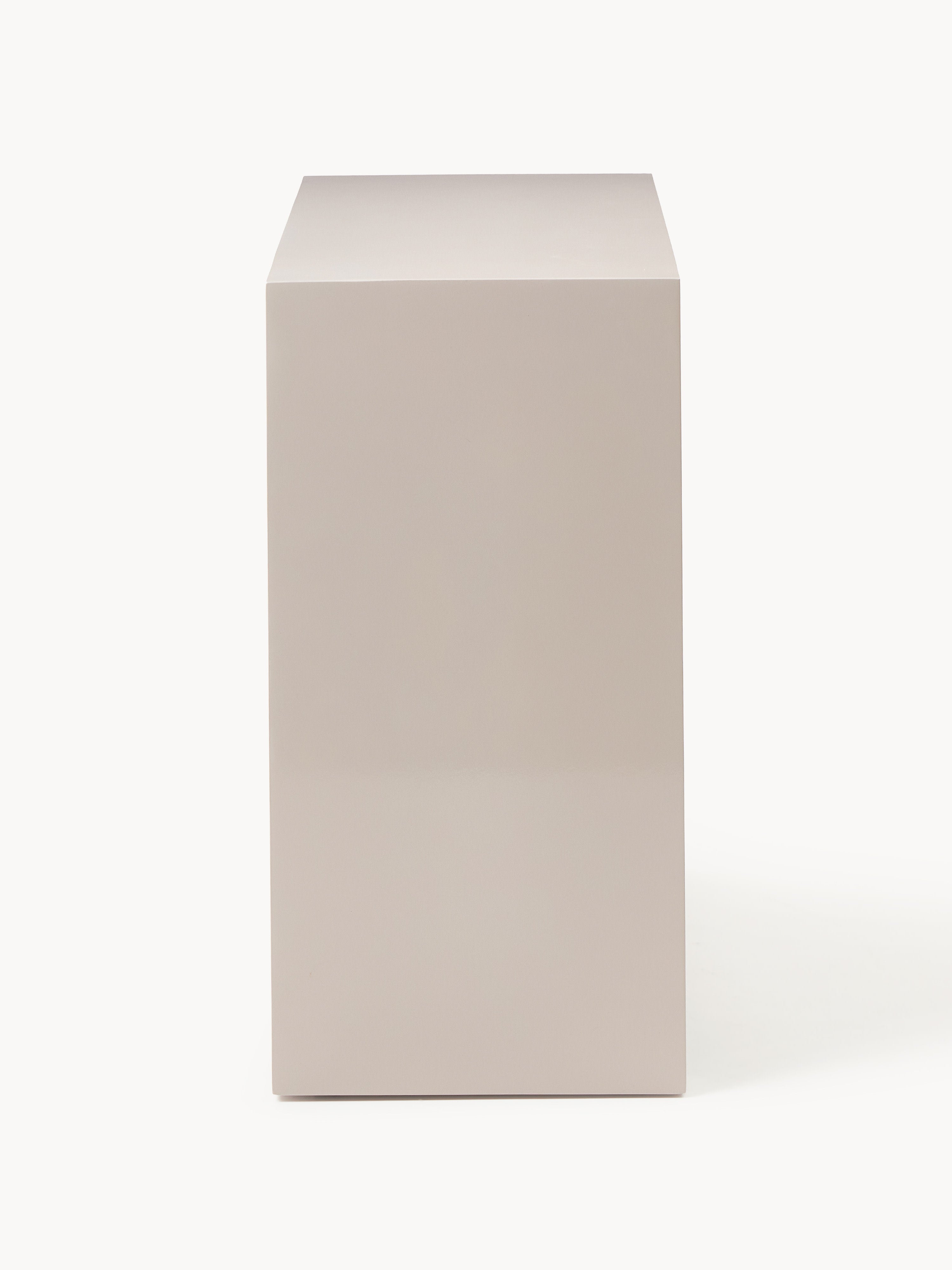 Liv Modern Minimalist Dressoir, Parlak Bej 90 cm