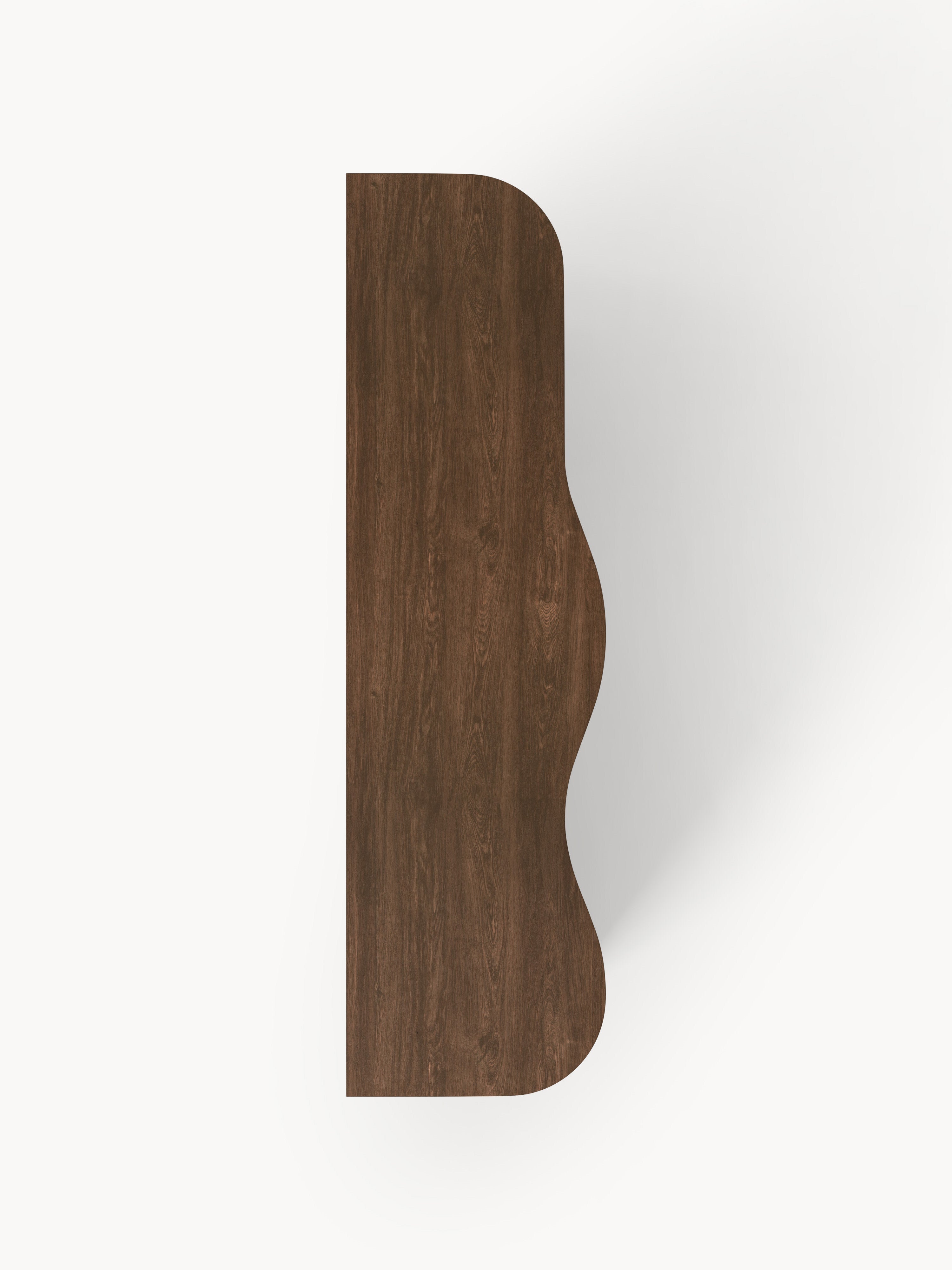 Soley Koyu Kahverengi Lake Meşe Dressoir 160 cm