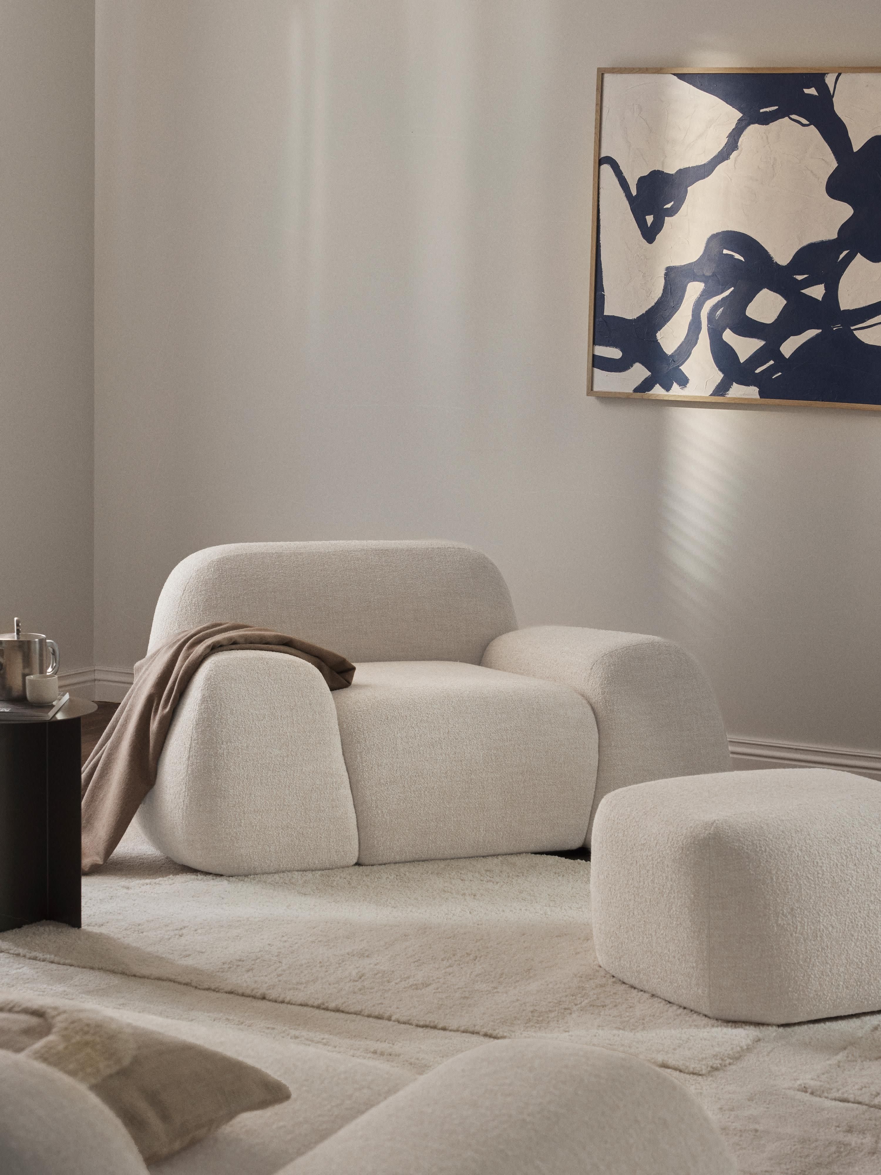Wolke Bukleli Heykelsi Salon Koltuğu