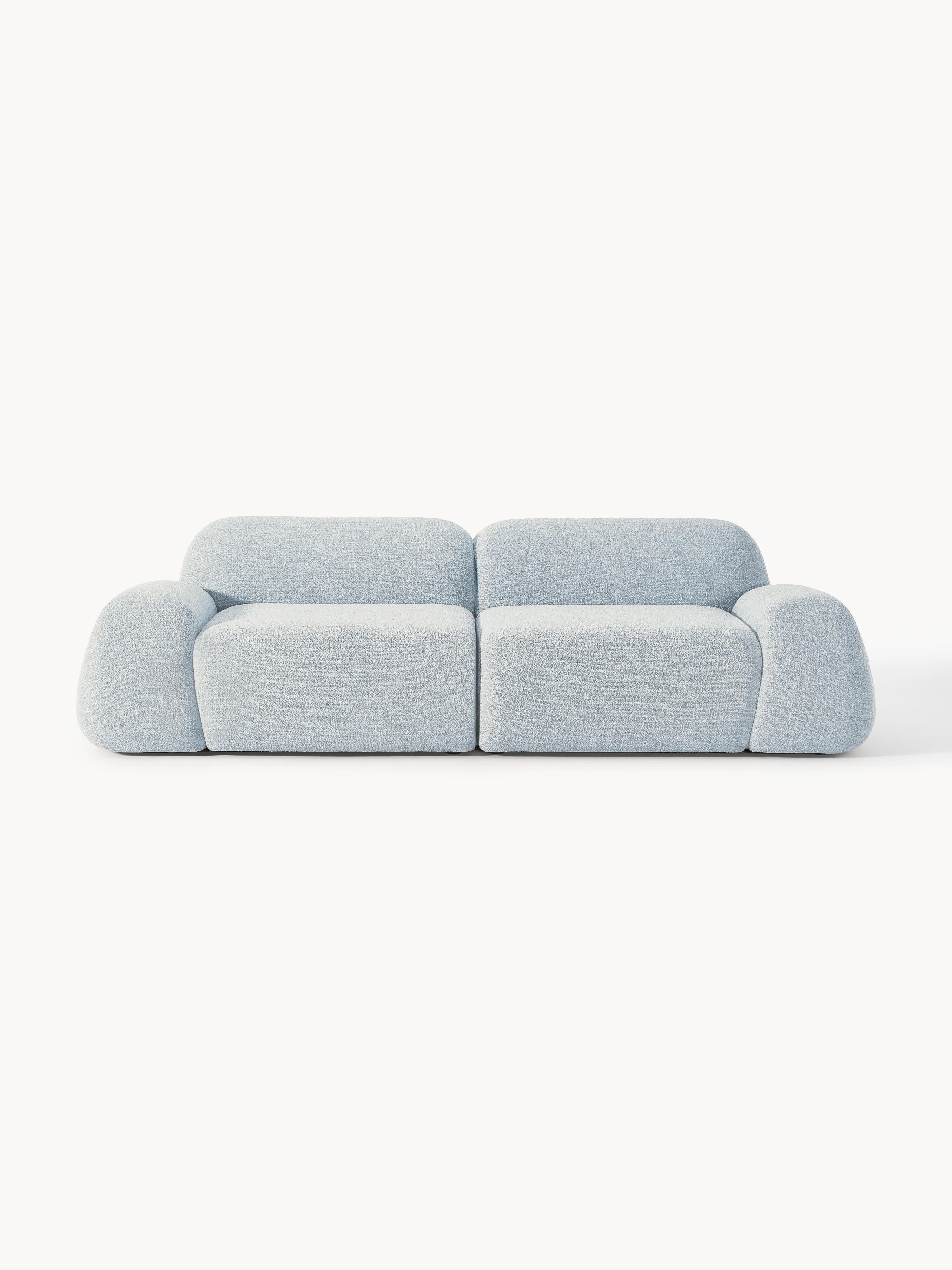 Wolke 3-Kişilik Modüler Bouclé Kanepe